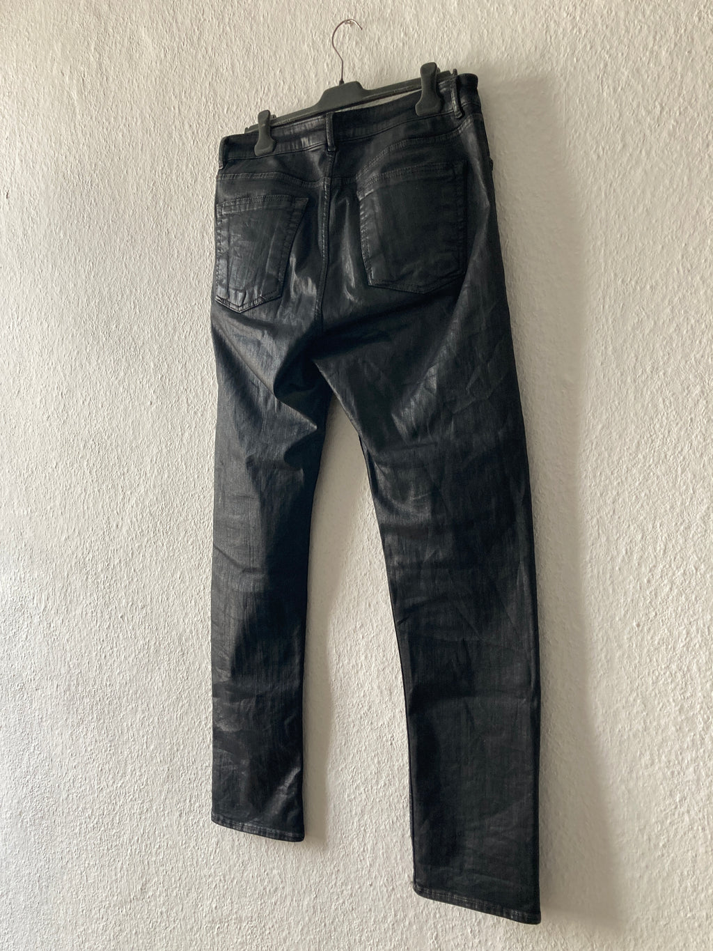 S/S 18 "DIRT" Waxed Torrance Cut Denim Jeans Rick Owens US36