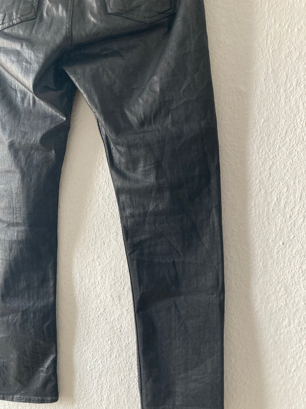 S/S 18 "DIRT" Waxed Torrance Cut Denim Jeans Rick Owens US36