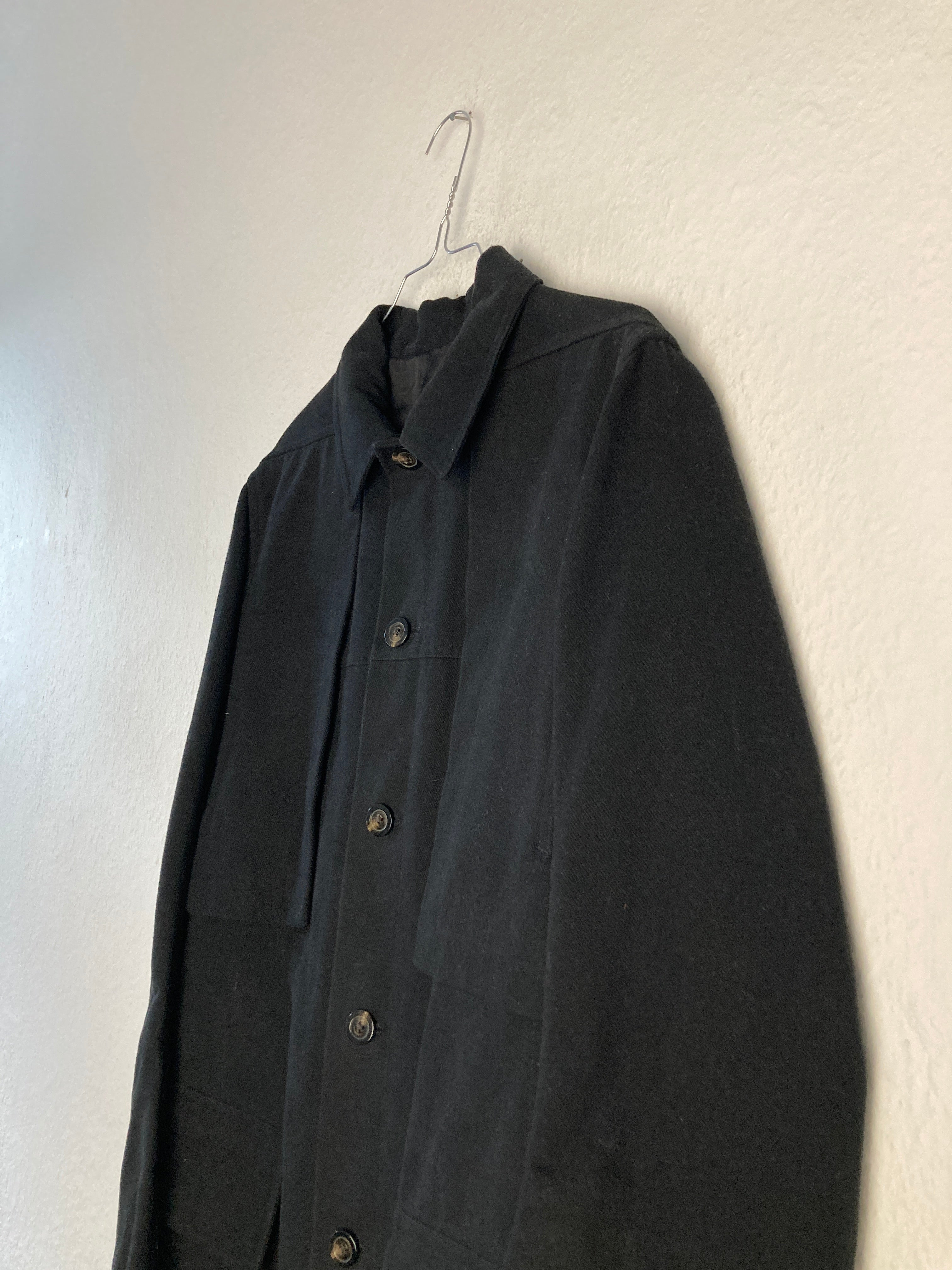 F/W 19 „LARRY“ Paneled Cotton Twill Trench Coat