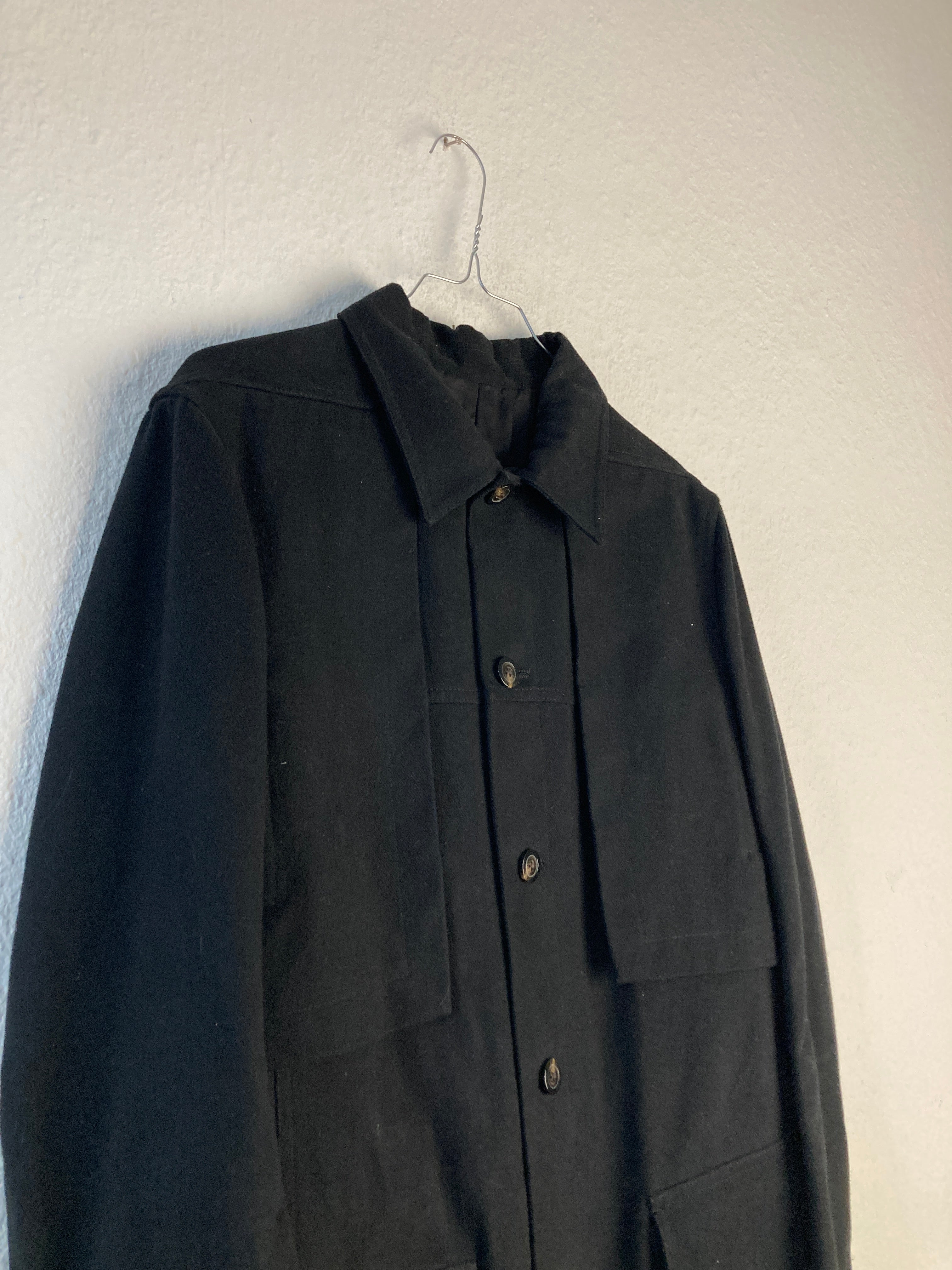 F/W 19 „LARRY“ Paneled Cotton Twill Trench Coat