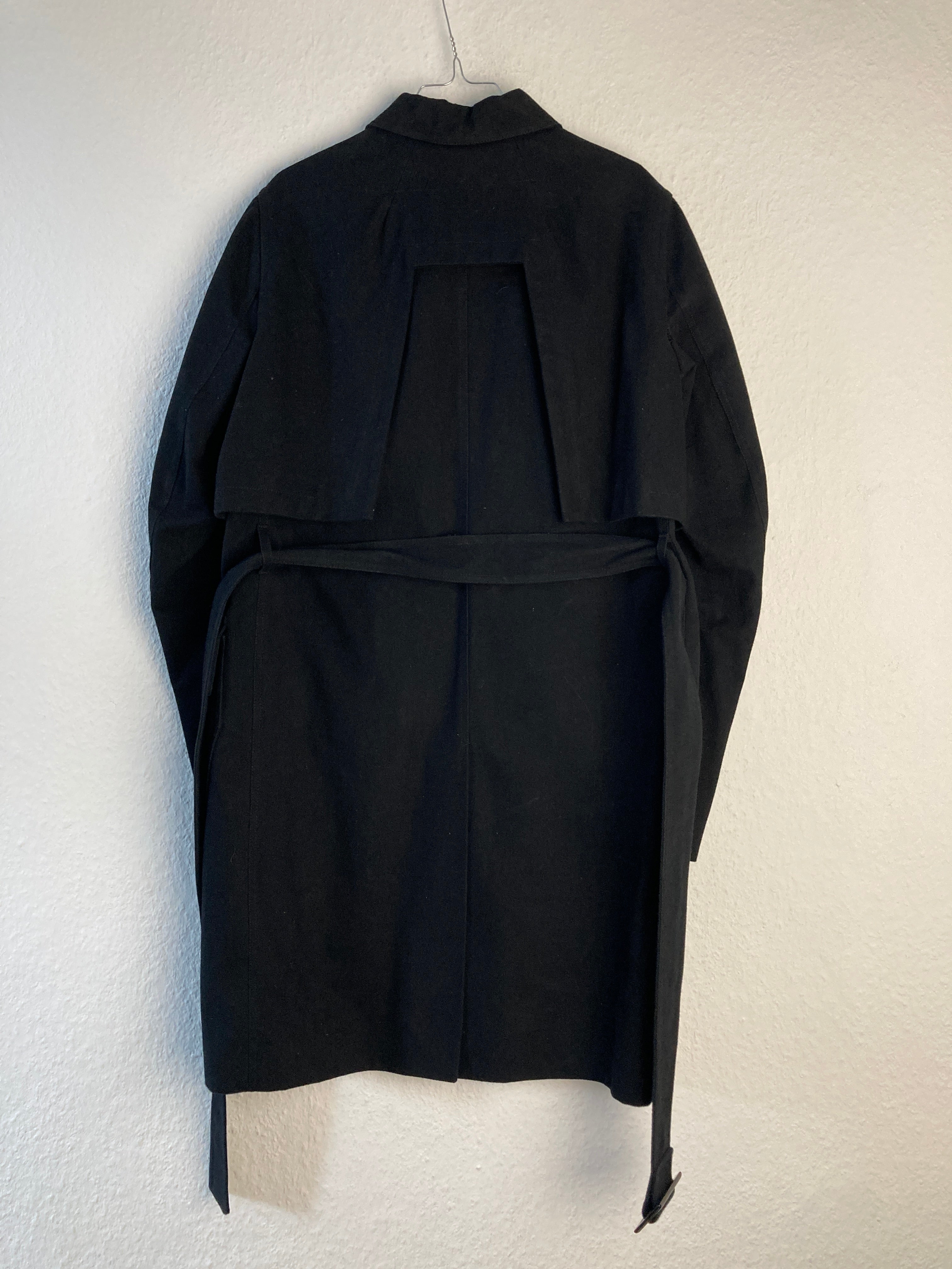 F/W 19 „LARRY“ Paneled Cotton Twill Trench Coat