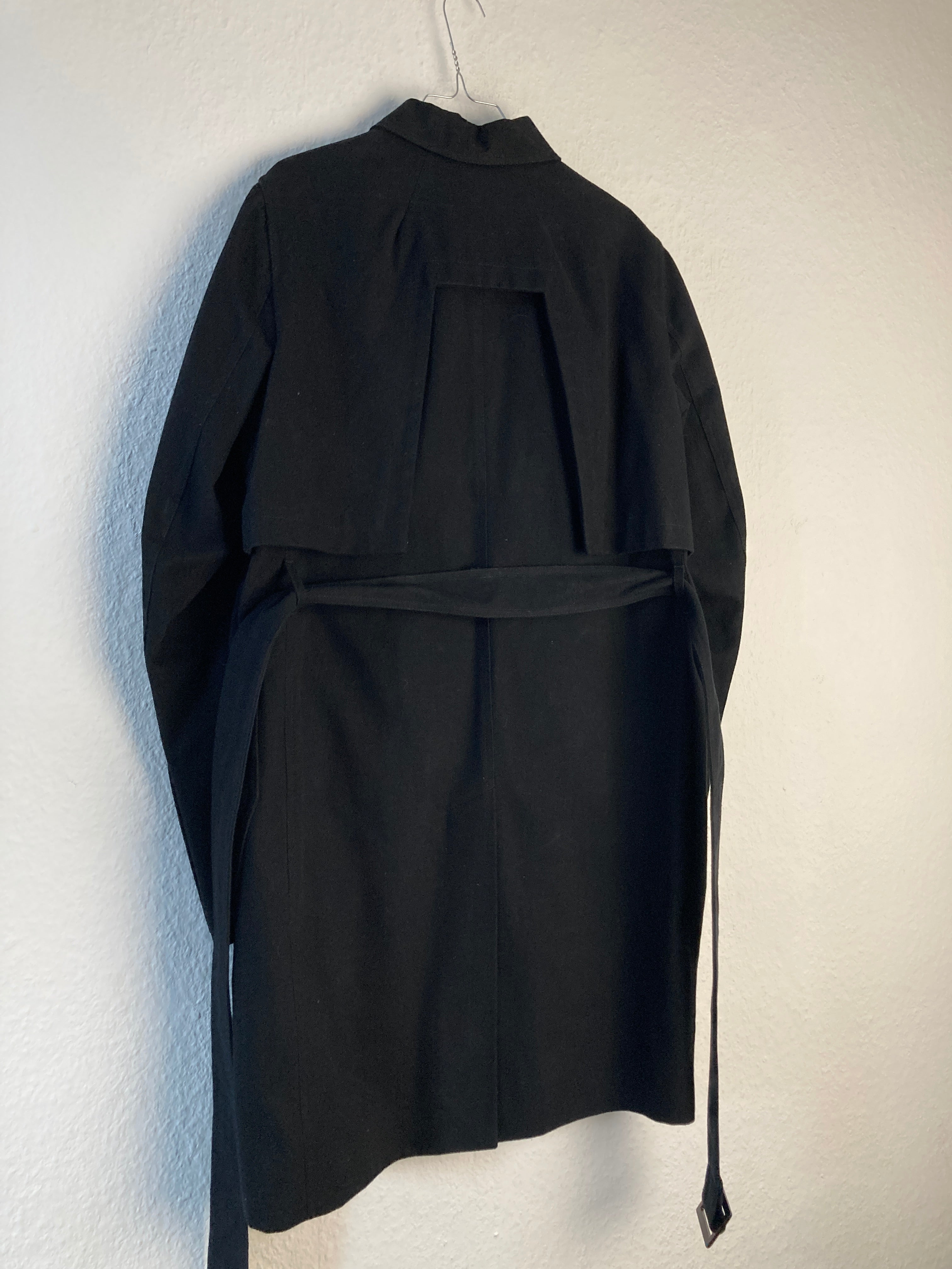 F/W 19 „LARRY“ Paneled Cotton Twill Trench Coat