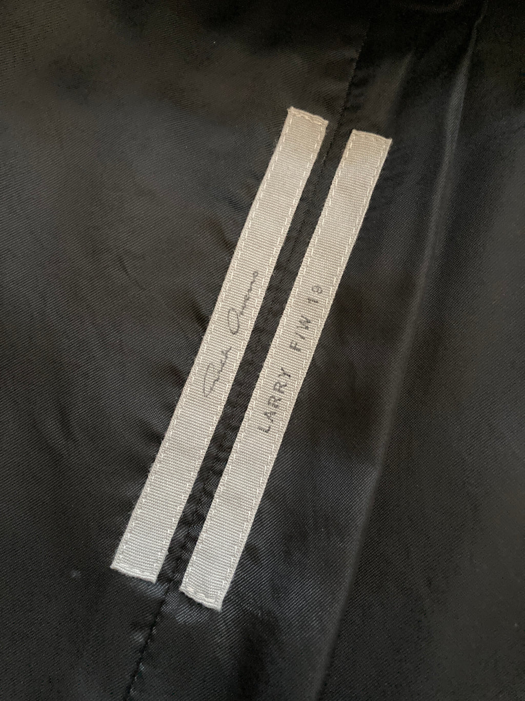 F/W 19 „LARRY“ Paneled Cotton Twill Trench Coat