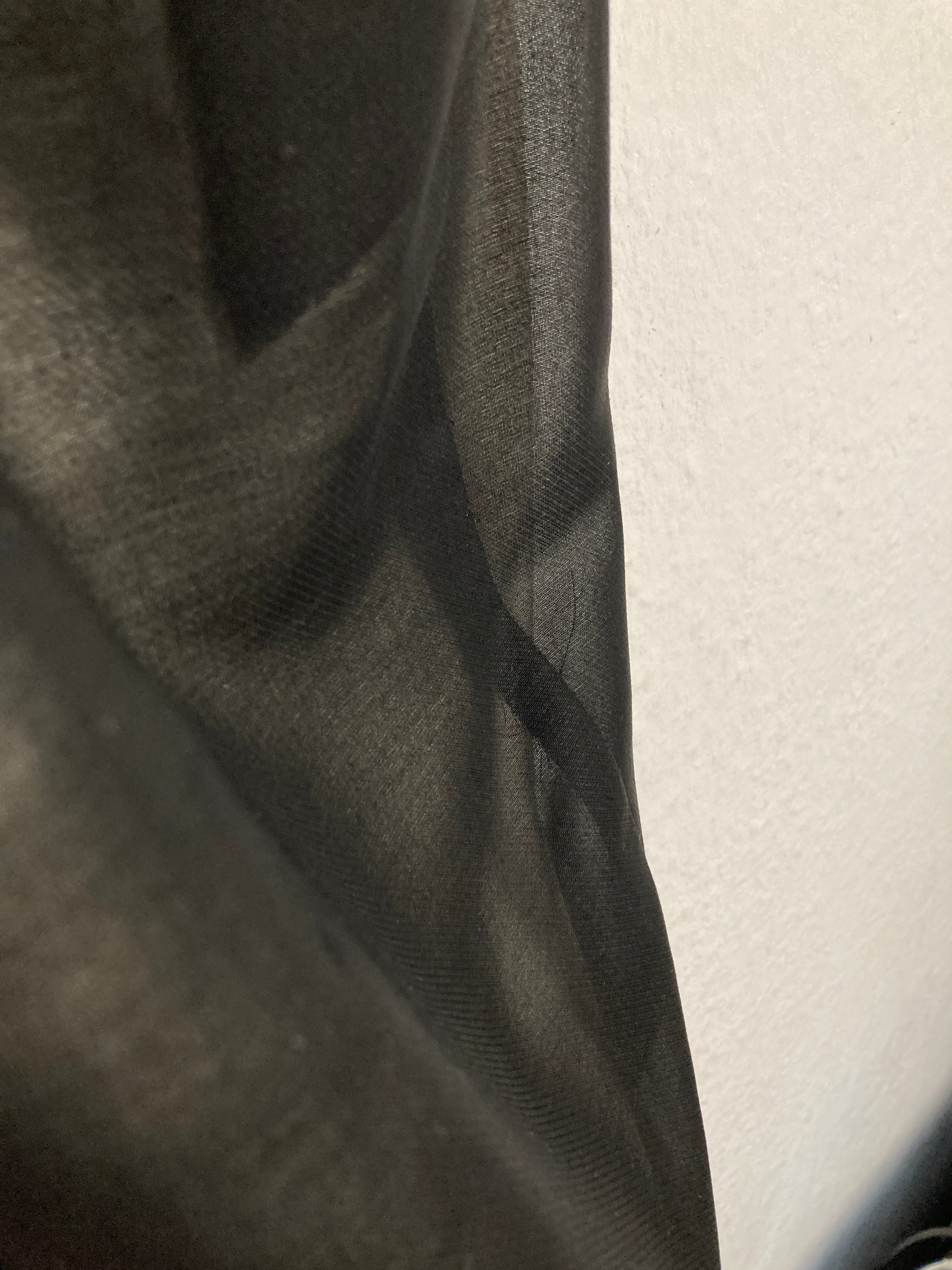 S/S 22 “FOGACHINE” Sample Jumbo Tatlin Wool Semi-Sheer Runway Coat Rick Owens