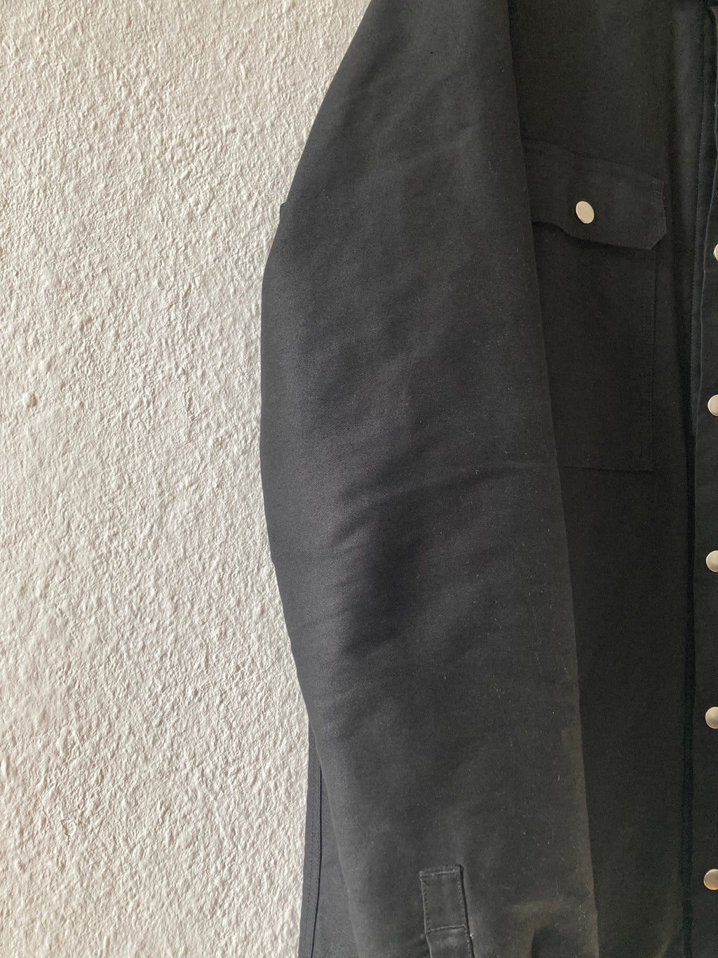 F/W 19 “LARRY” Cashmere & Silk Lined Shirt Jacket Rick Owens IT52/L