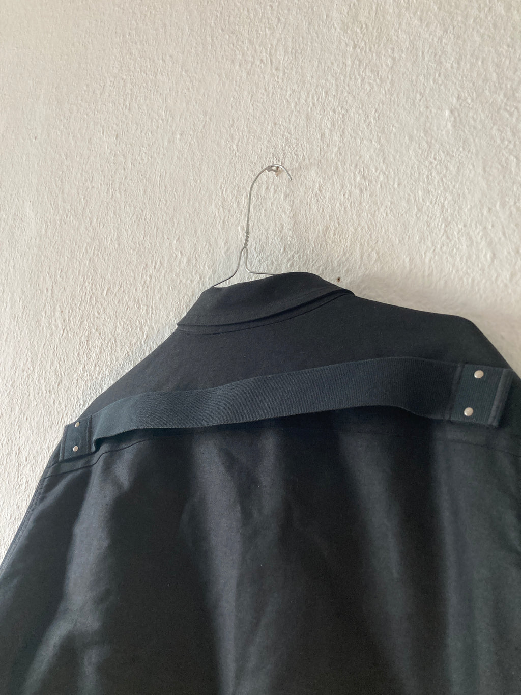 F/W 19 “LARRY” Cashmere & Silk Lined Shirt Jacket Rick Owens IT52/L