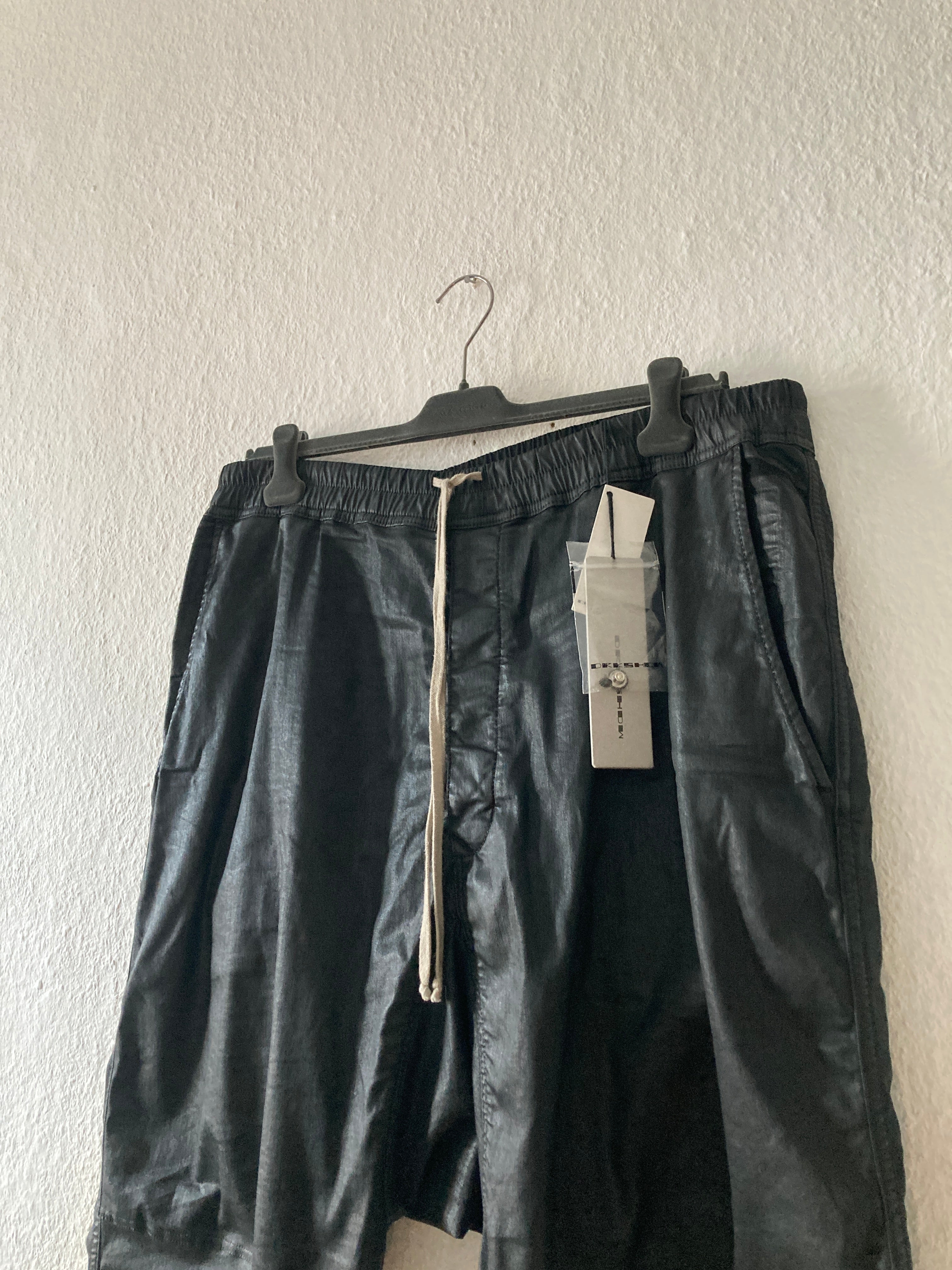 NWT - S/S 19 "BABEL" Waxed SBW Drop-Crotch Drawstring Pants XXL