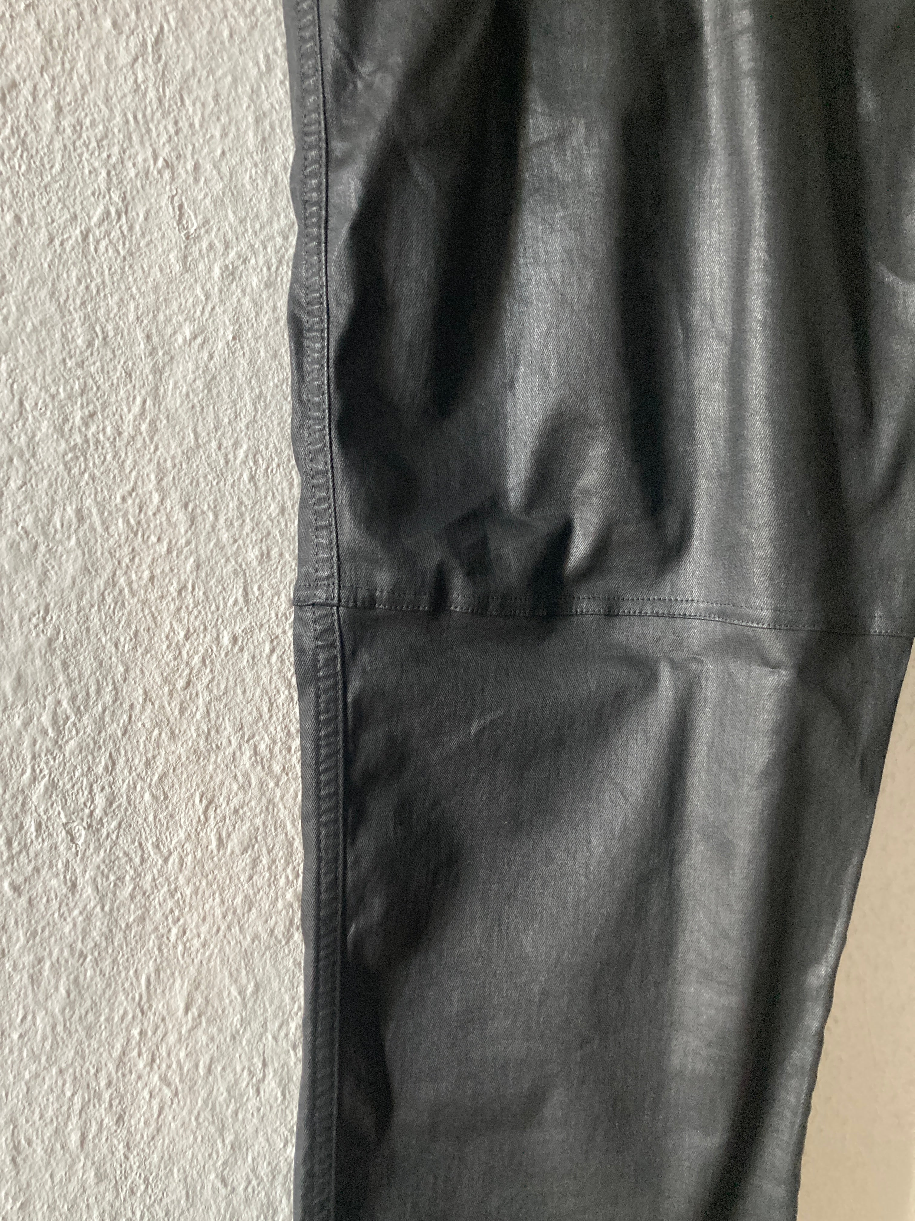 NWT - S/S 19 "BABEL" Waxed SBW Drop-Crotch Drawstring Pants XXL