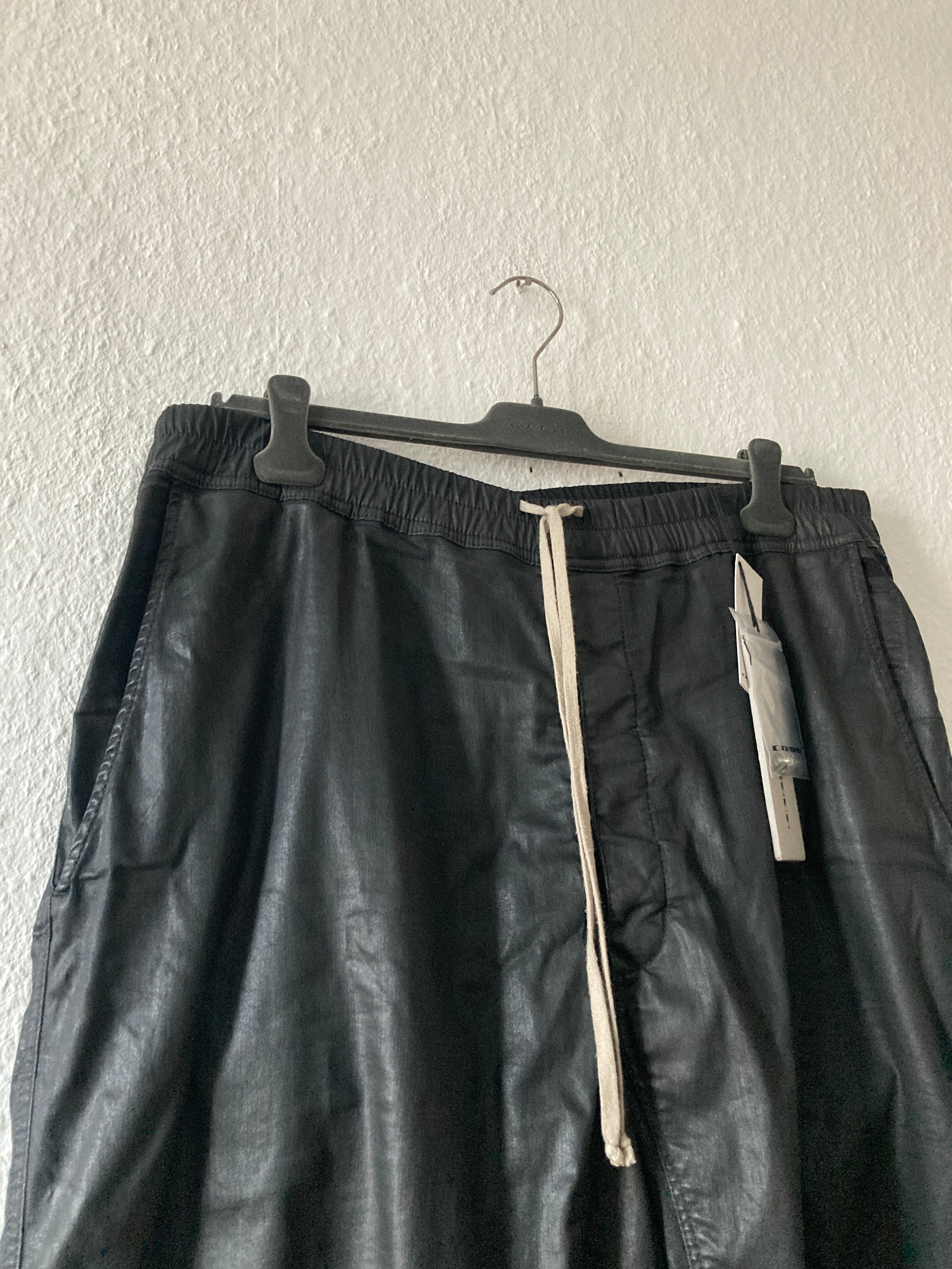 NWT - S/S 19 "BABEL" Waxed SBW Drop-Crotch Drawstring Pants XXL