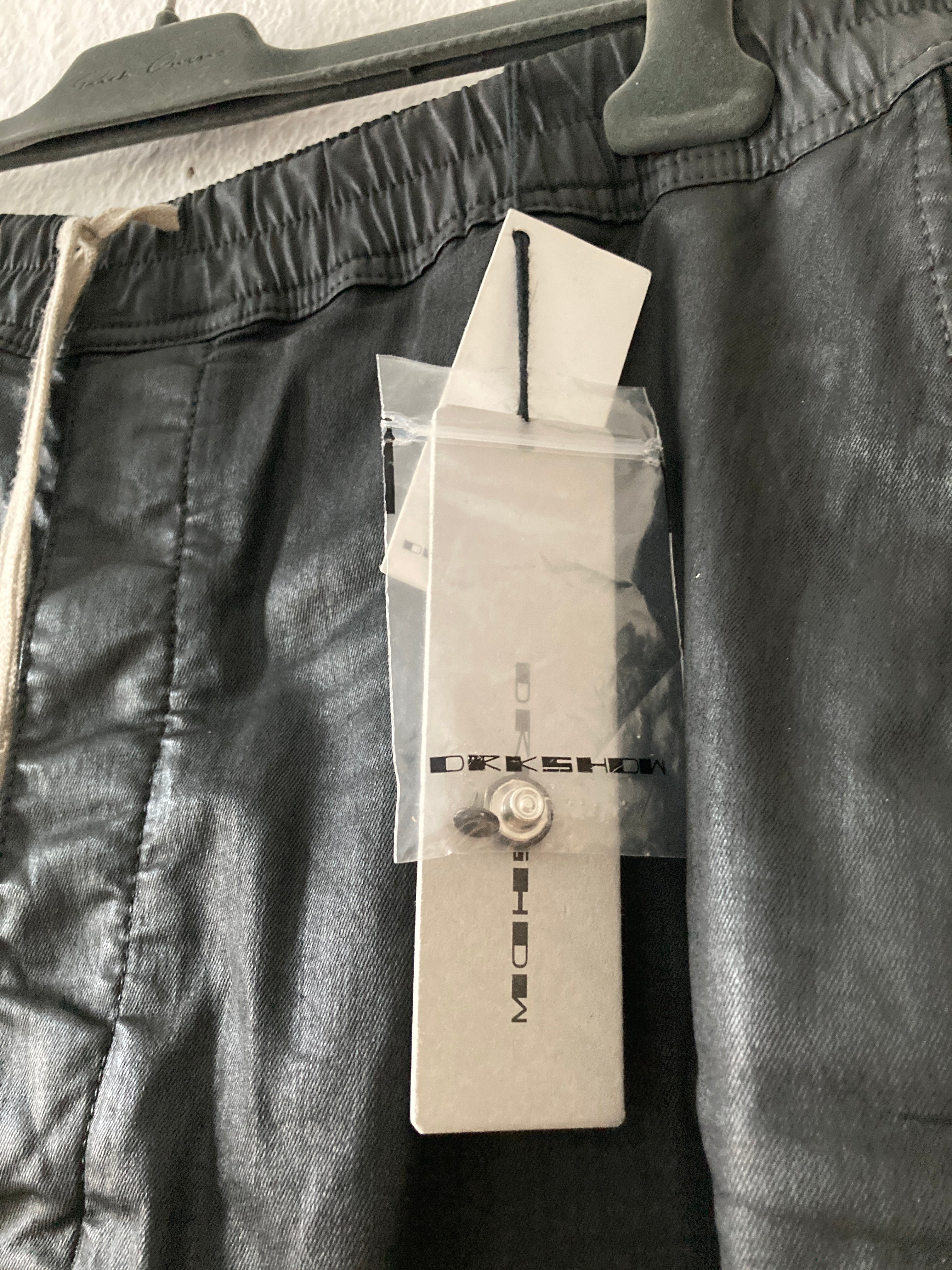 NWT - S/S 19 "BABEL" Waxed SBW Drop-Crotch Drawstring Pants XXL
