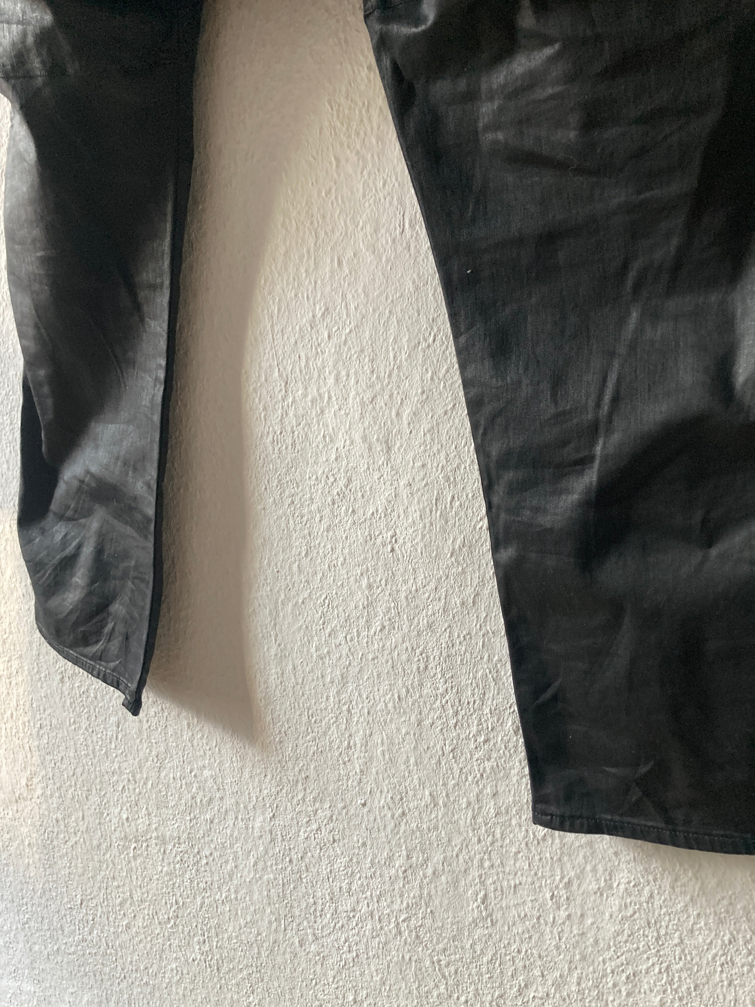 NWT - S/S 19 "BABEL" Waxed SBW Drop-Crotch Drawstring Pants XXL