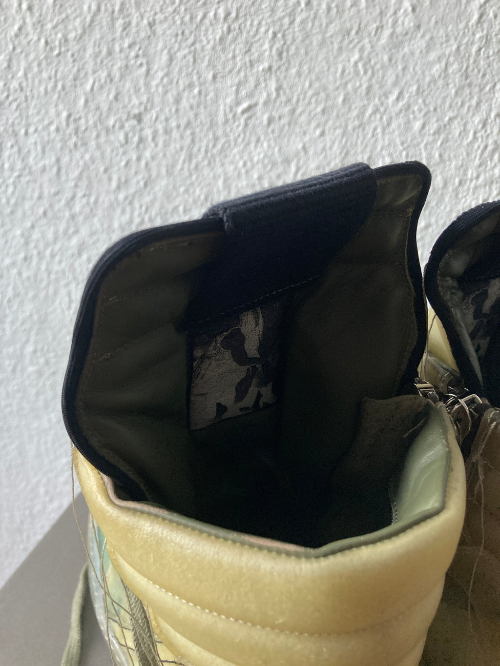 S/S 19 "BABEL" Transparent "Swamp" Geobaskets Rick Owens IT42/US 9