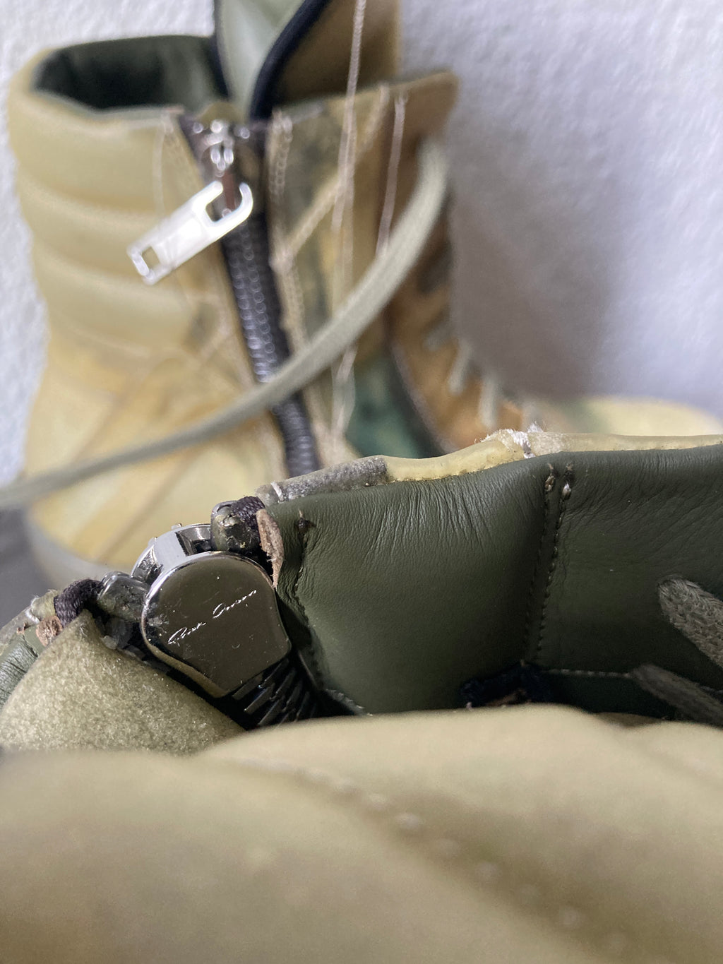 S/S 19 "BABEL" Transparent "Swamp" Geobaskets Rick Owens IT42/US 9