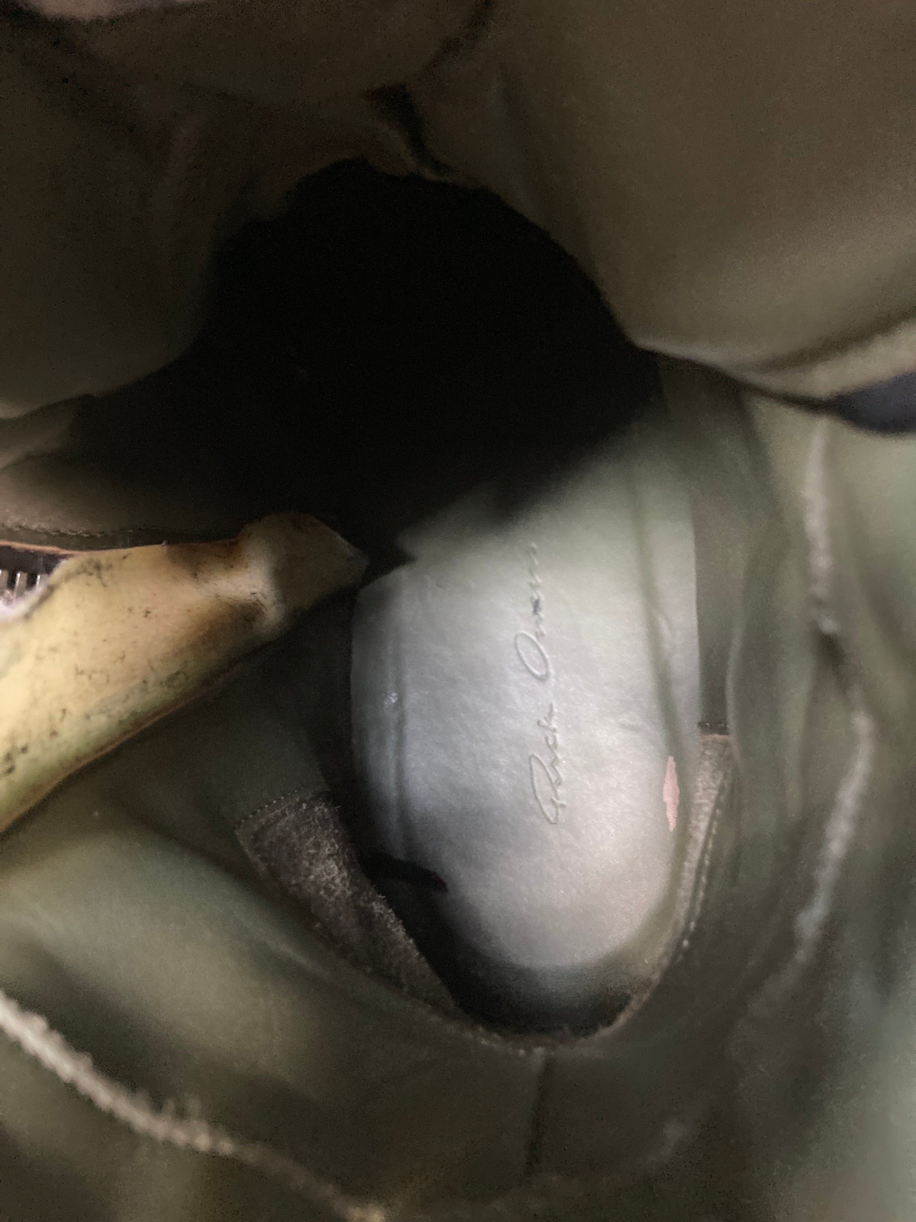 S/S 19 "BABEL" Transparent "Swamp" Geobaskets Rick Owens IT42/US 9