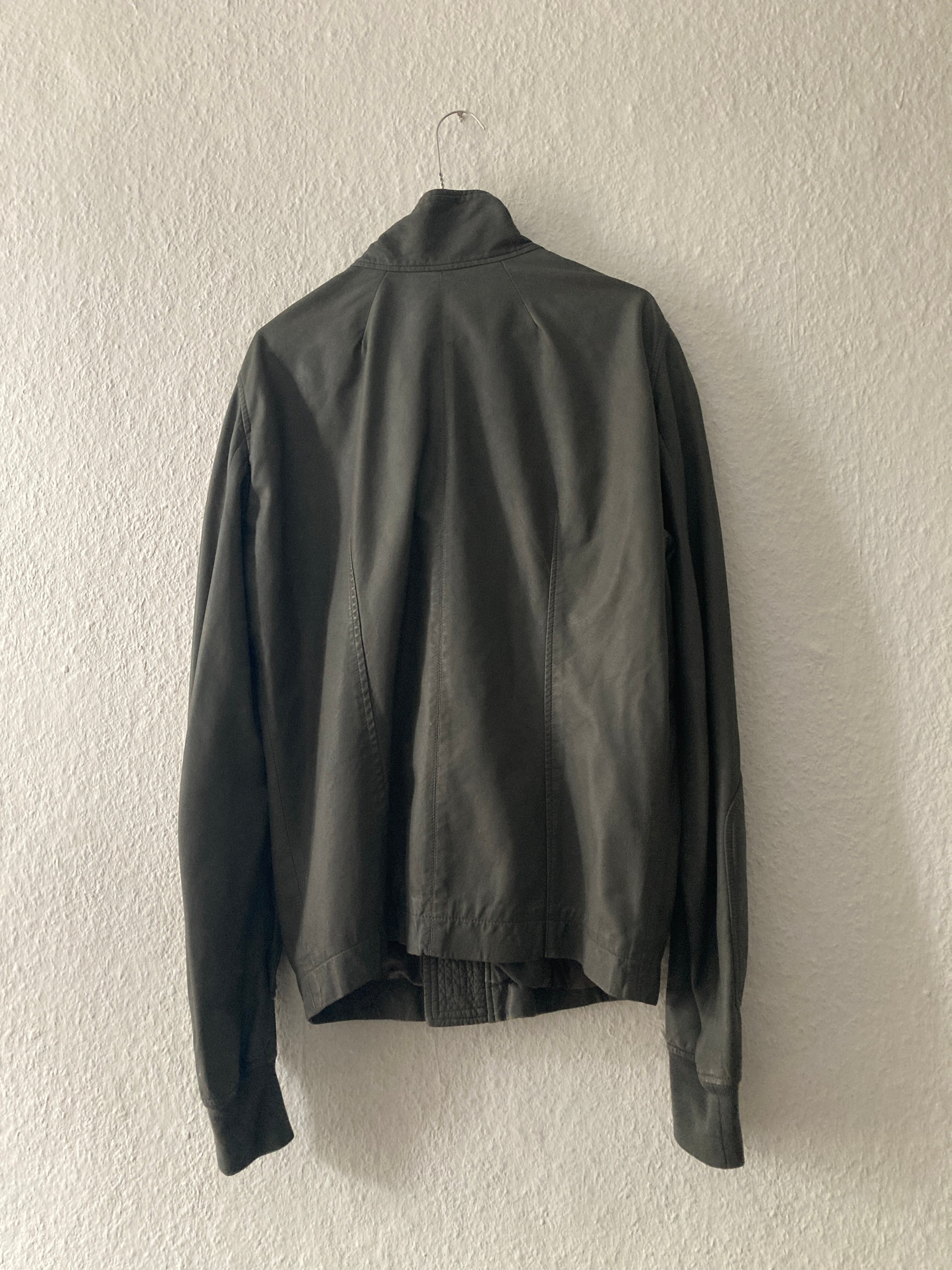 S/S 09 „STRUTTER“ Silky Lamb Leather High-Neck Jacket