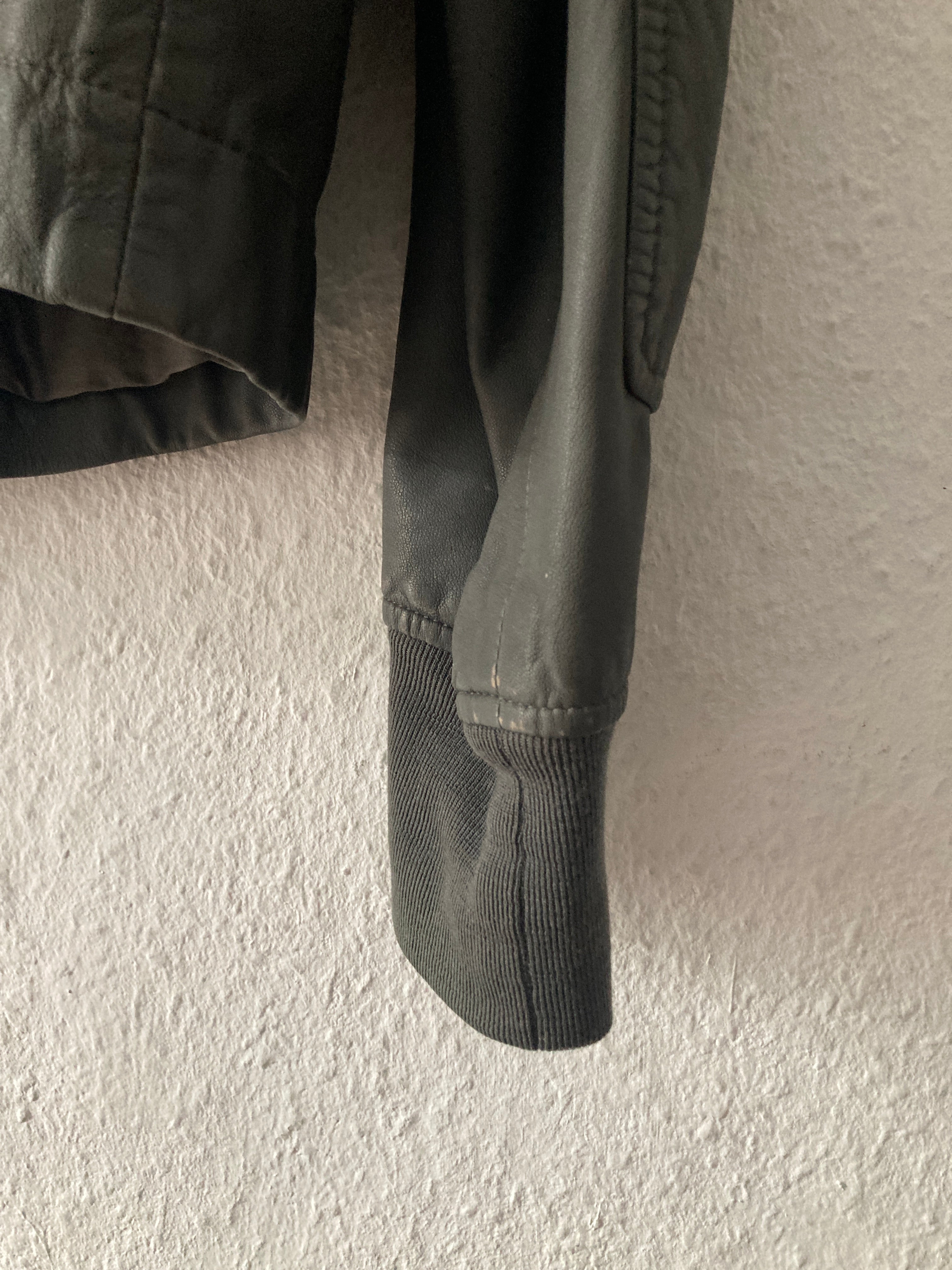 S/S 09 „STRUTTER“ Silky Lamb Leather High-Neck Jacket