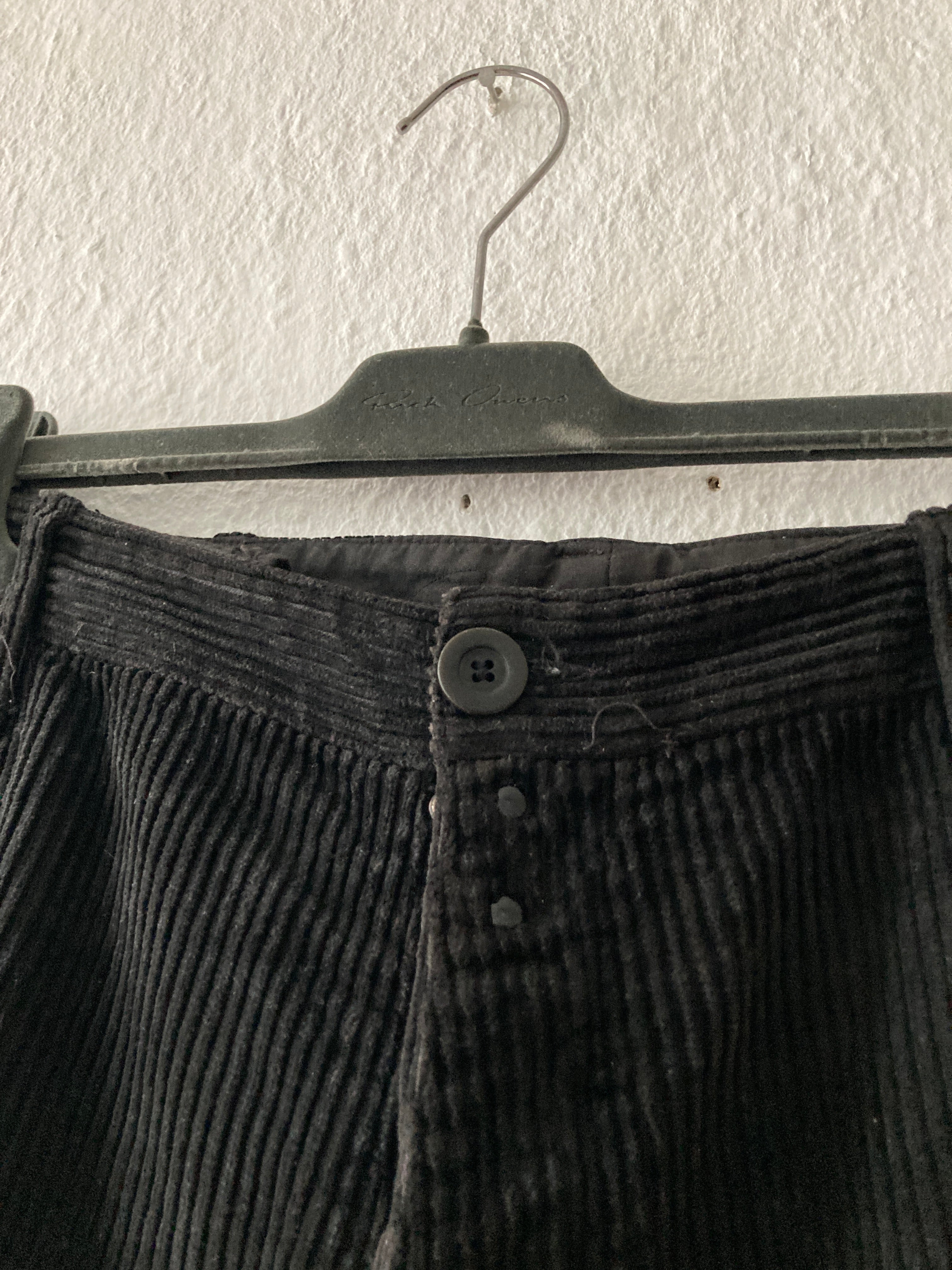 F/W 03 „TRUCKER“ Mainline Corduroy Pants Rick Owens L