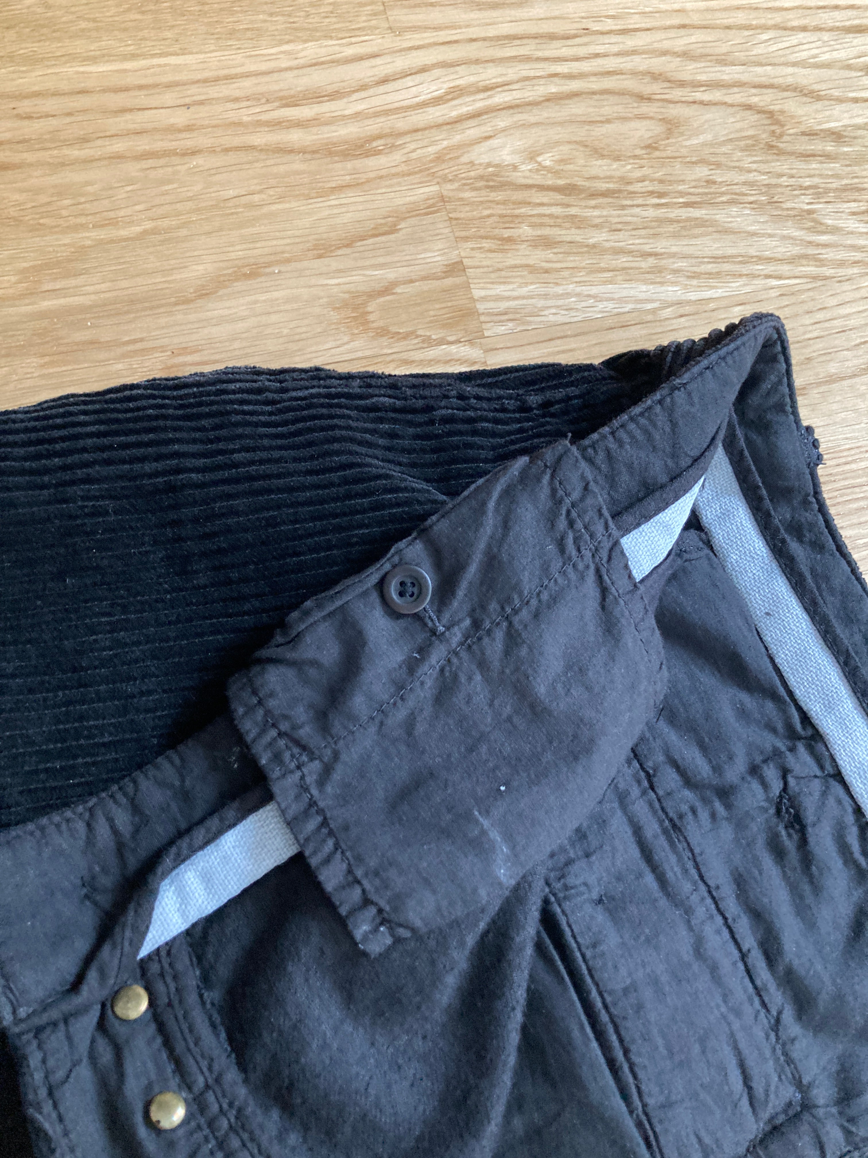 F/W 03 „TRUCKER“ Mainline Corduroy Pants Rick Owens L