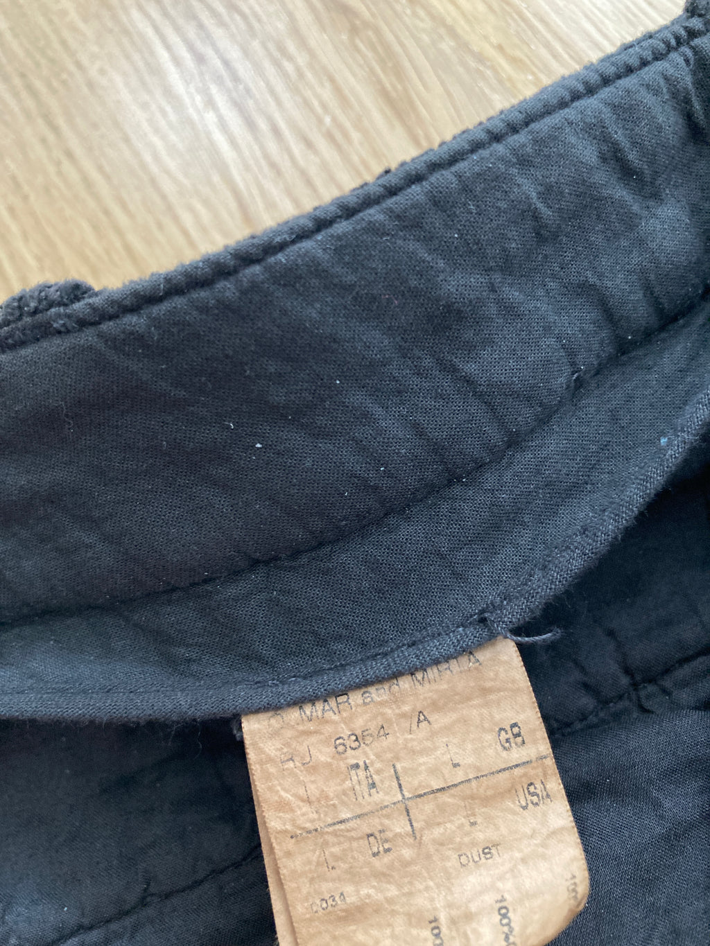 F/W 03 „TRUCKER“ Mainline Corduroy Pants Rick Owens L