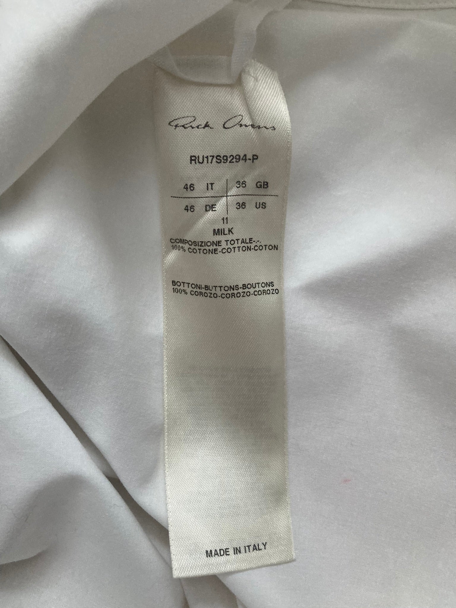 S/S 17 "WALRUS" Trench Collar Office Shirt