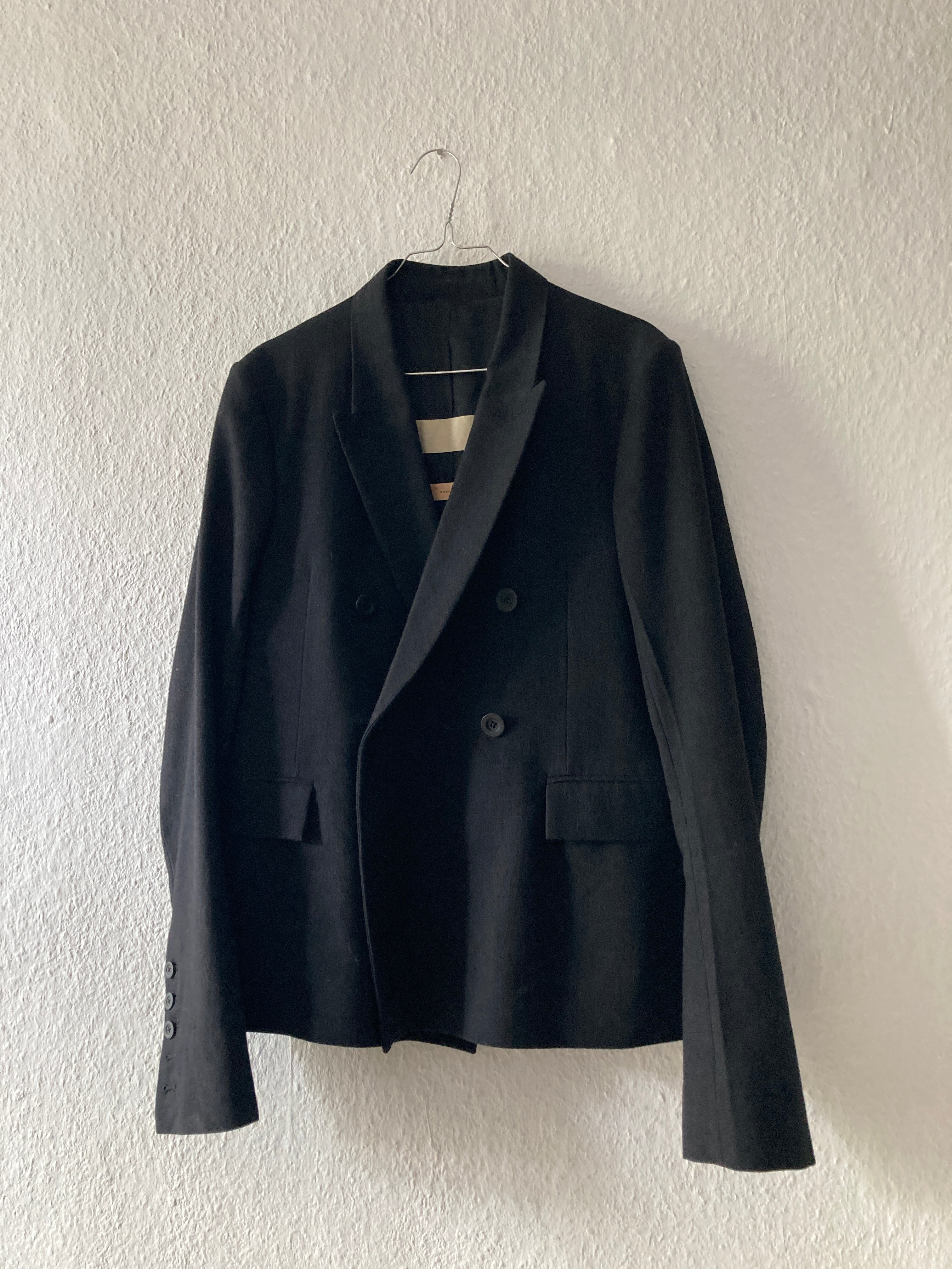 F/W 16 "MASTODON" Wool & Linen Runway JMF Blazer Rick Owens IT50/M