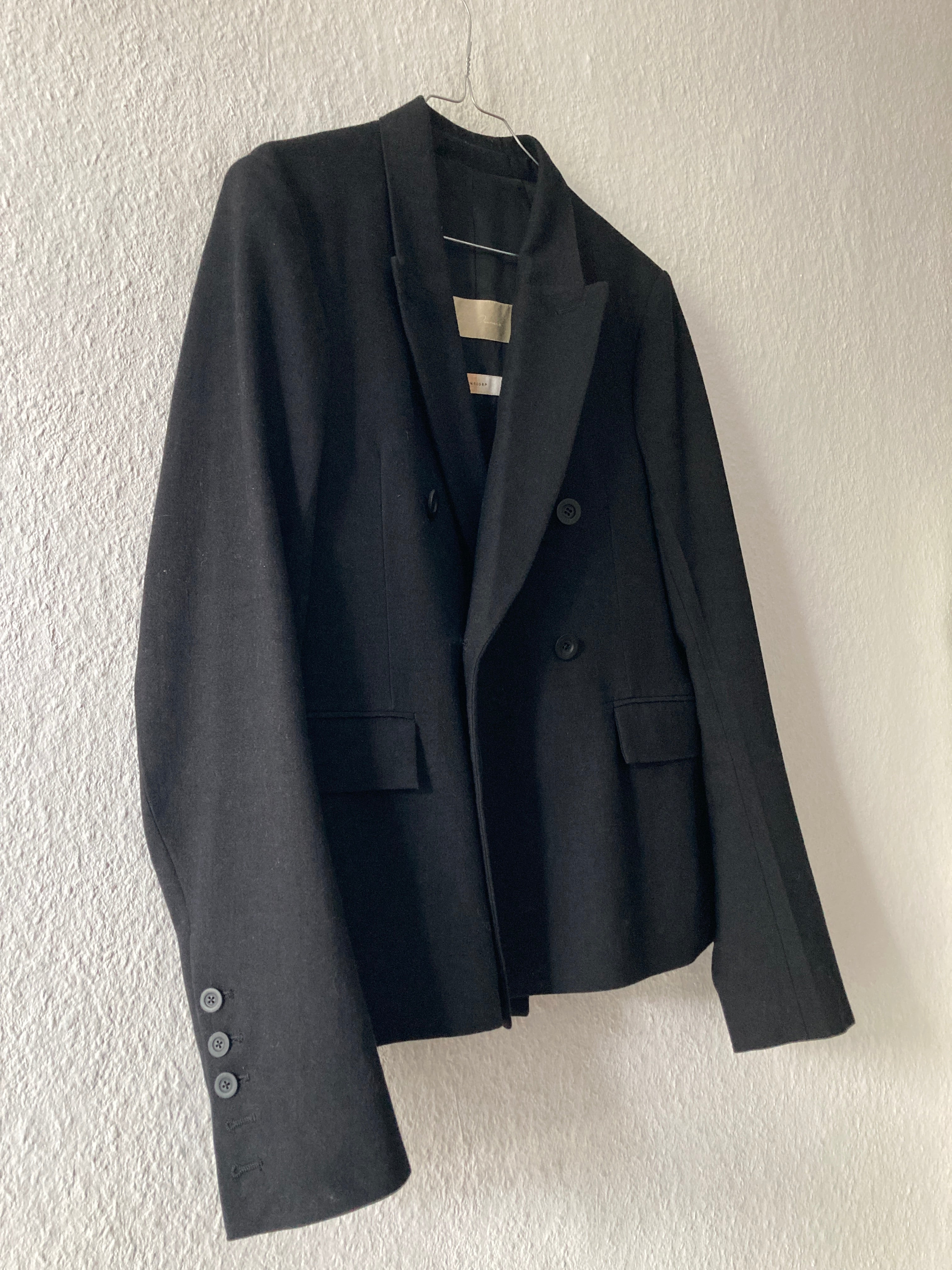F/W 16 "MASTODON" Wool & Linen Runway JMF Blazer Rick Owens IT50/M
