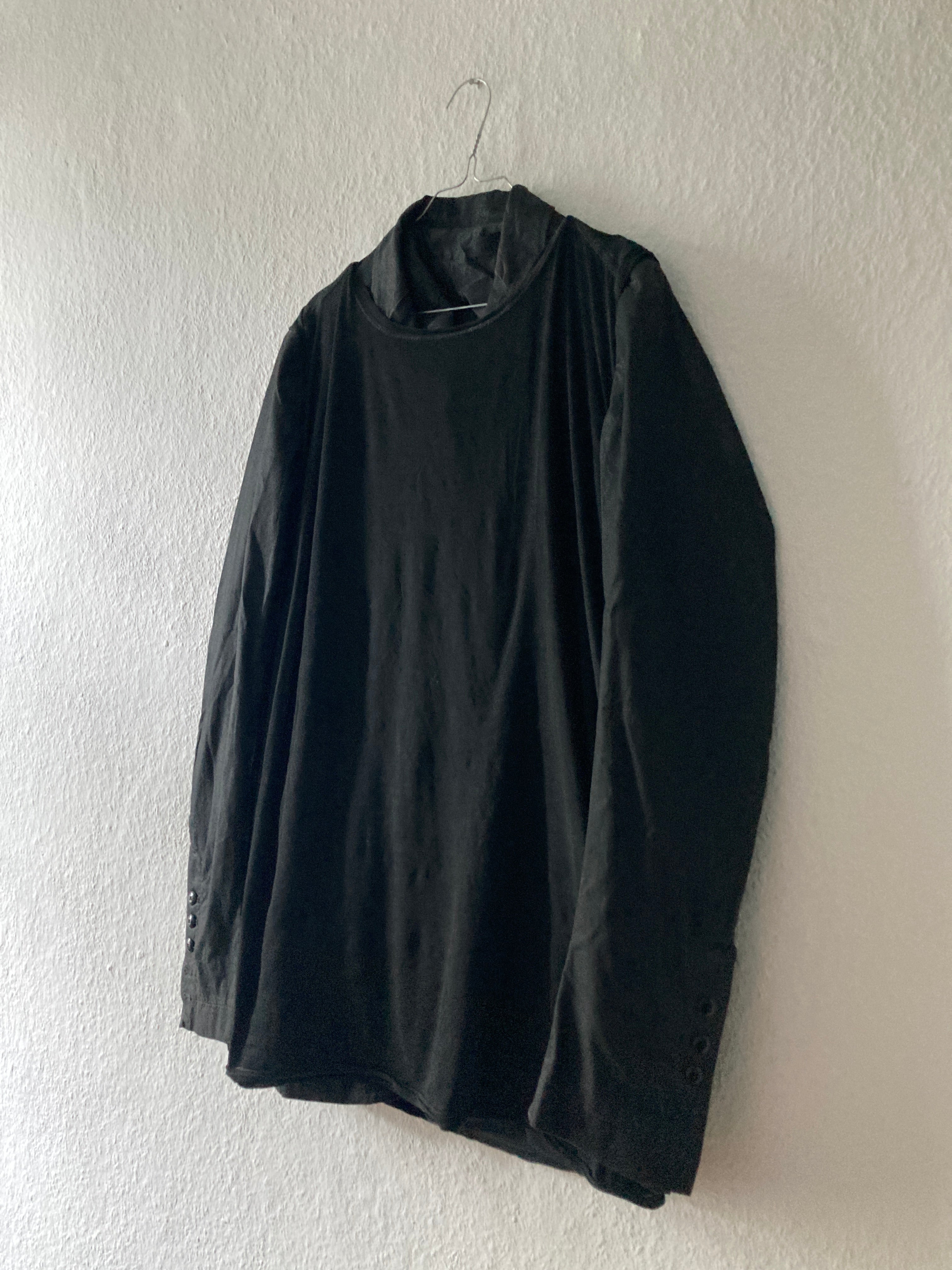 S/S 14 "VICIOUS" Black Mineral Hustler Jacket Rick Owens XL