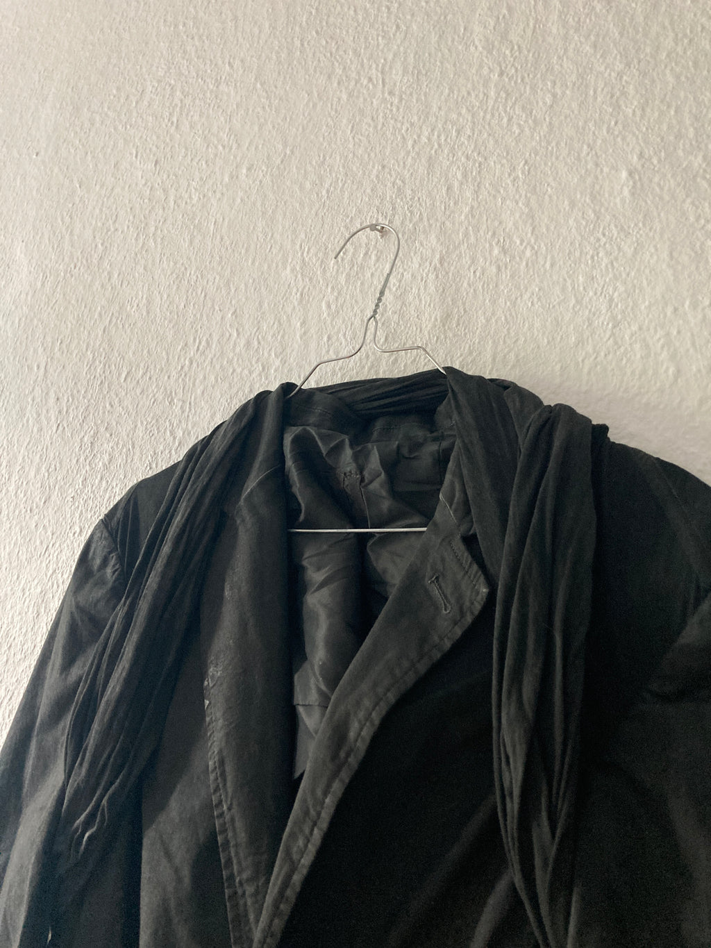 S/S 14 "VICIOUS" Black Mineral Hustler Jacket Rick Owens XL