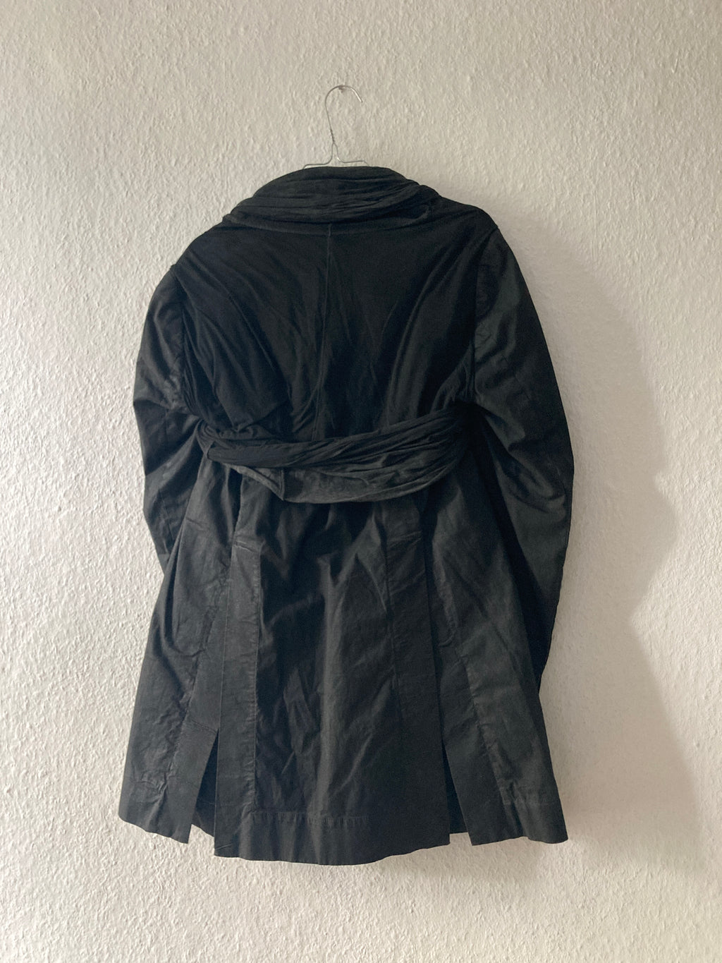 S/S 14 "VICIOUS" Black Mineral Hustler Jacket Rick Owens XL