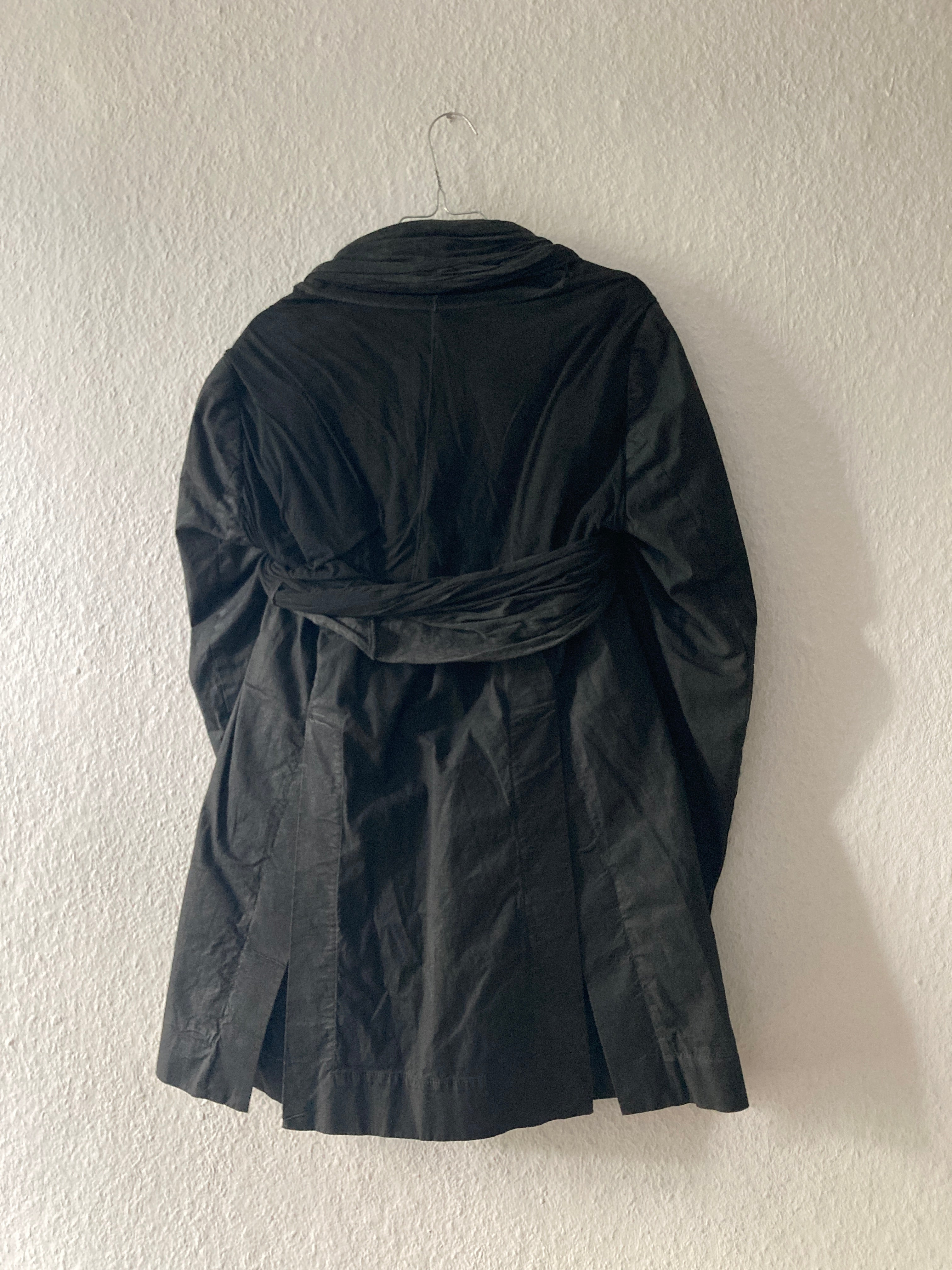 S/S 14 "VICIOUS" Black Mineral Hustler Jacket Rick Owens XL