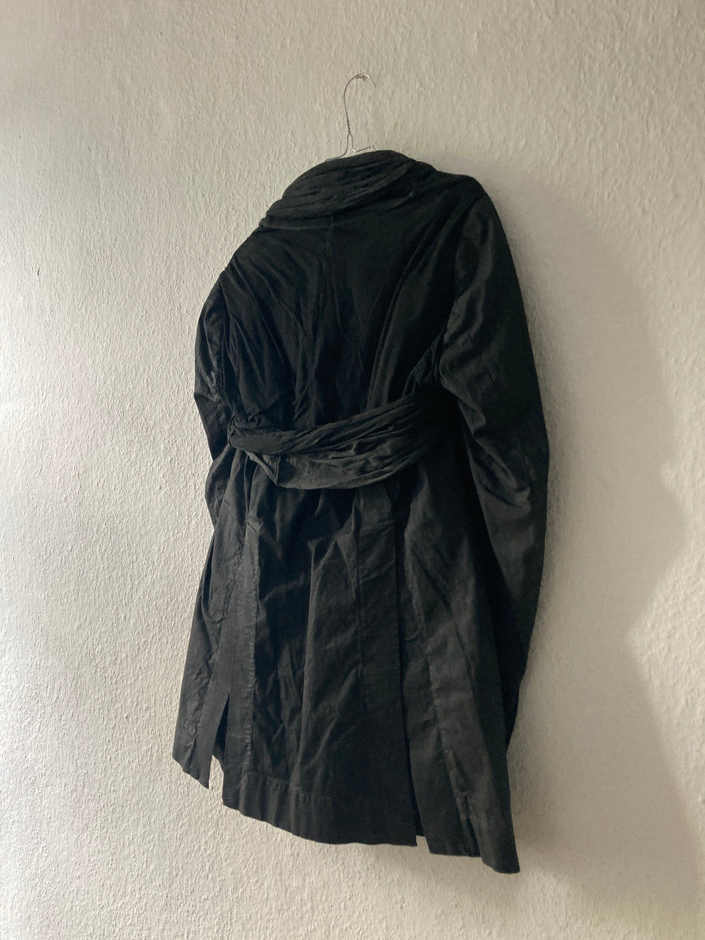 S/S 14 "VICIOUS" Black Mineral Hustler Jacket Rick Owens XL