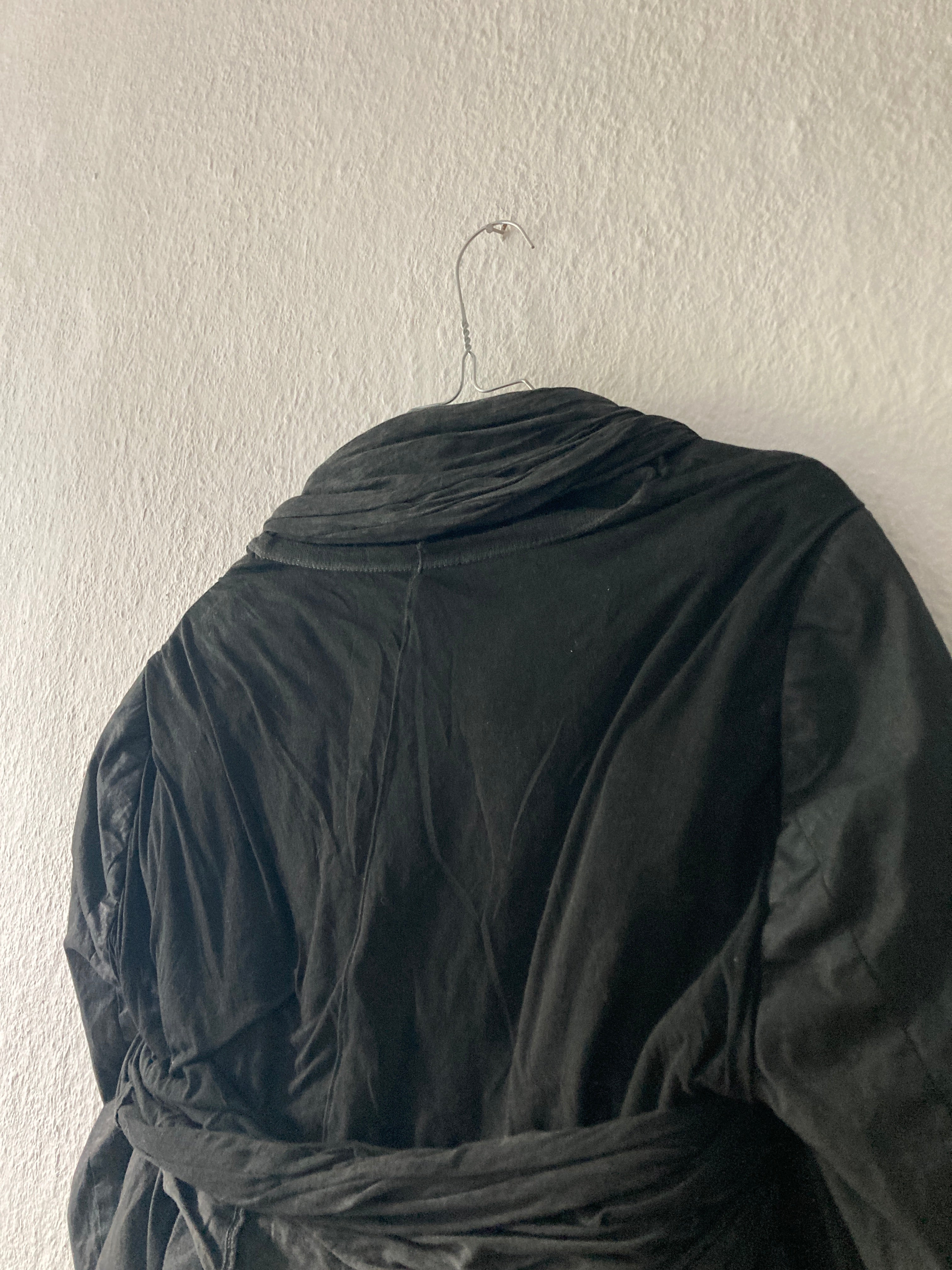 S/S 14 "VICIOUS" Black Mineral Hustler Jacket Rick Owens XL