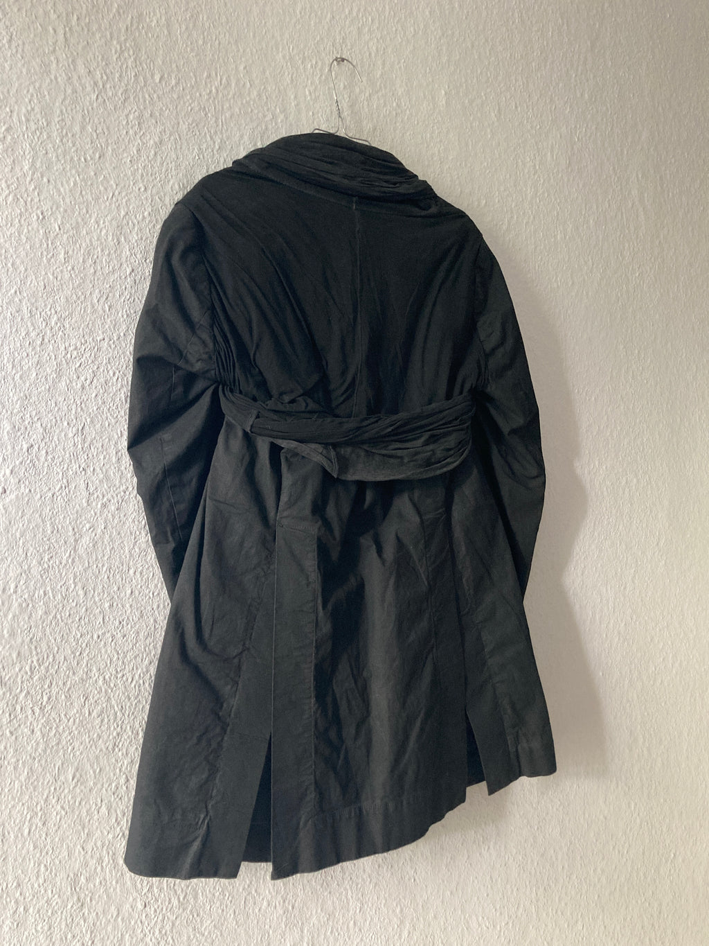 S/S 14 "VICIOUS" Black Mineral Hustler Jacket Rick Owens XL