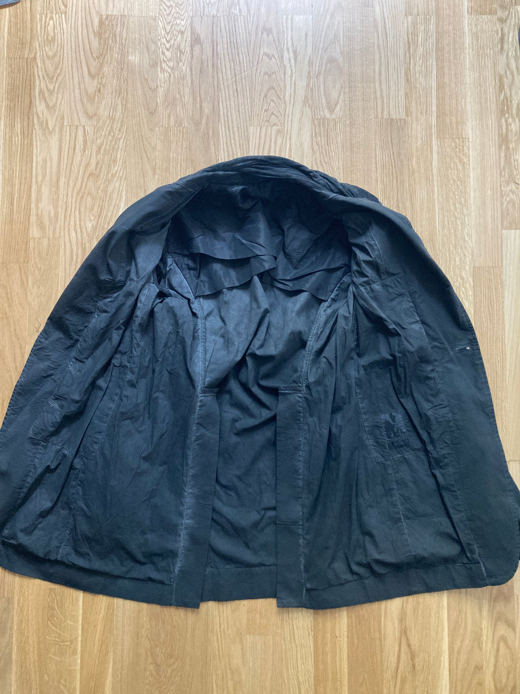 S/S 14 "VICIOUS" Black Mineral Hustler Jacket Rick Owens XL