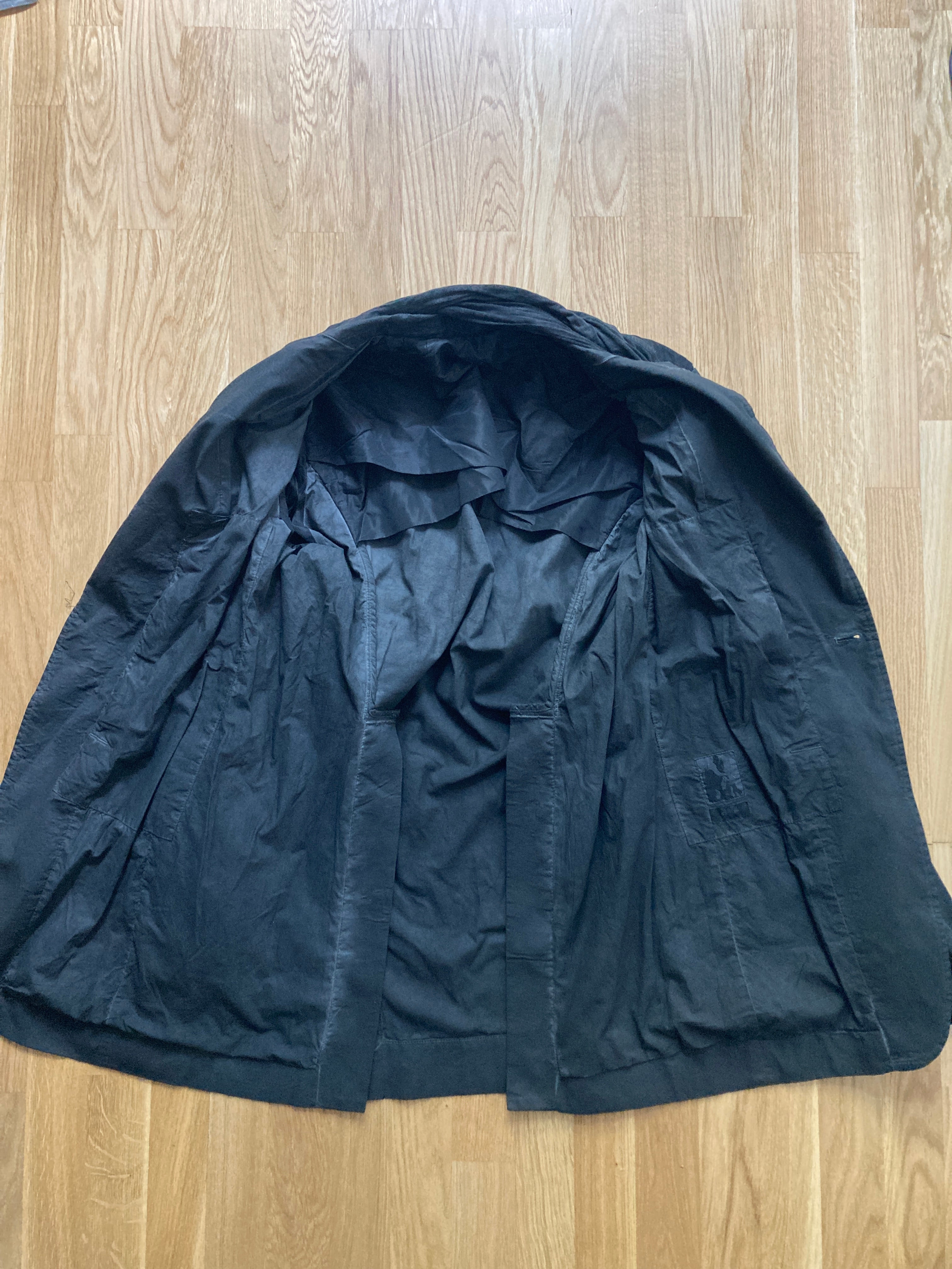S/S 14 "VICIOUS" Black Mineral Hustler Jacket Rick Owens XL