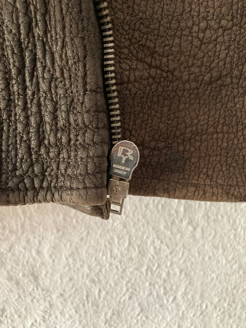 F/W 05 "MOOG" Heavy Lamb Leather Biker Jacket