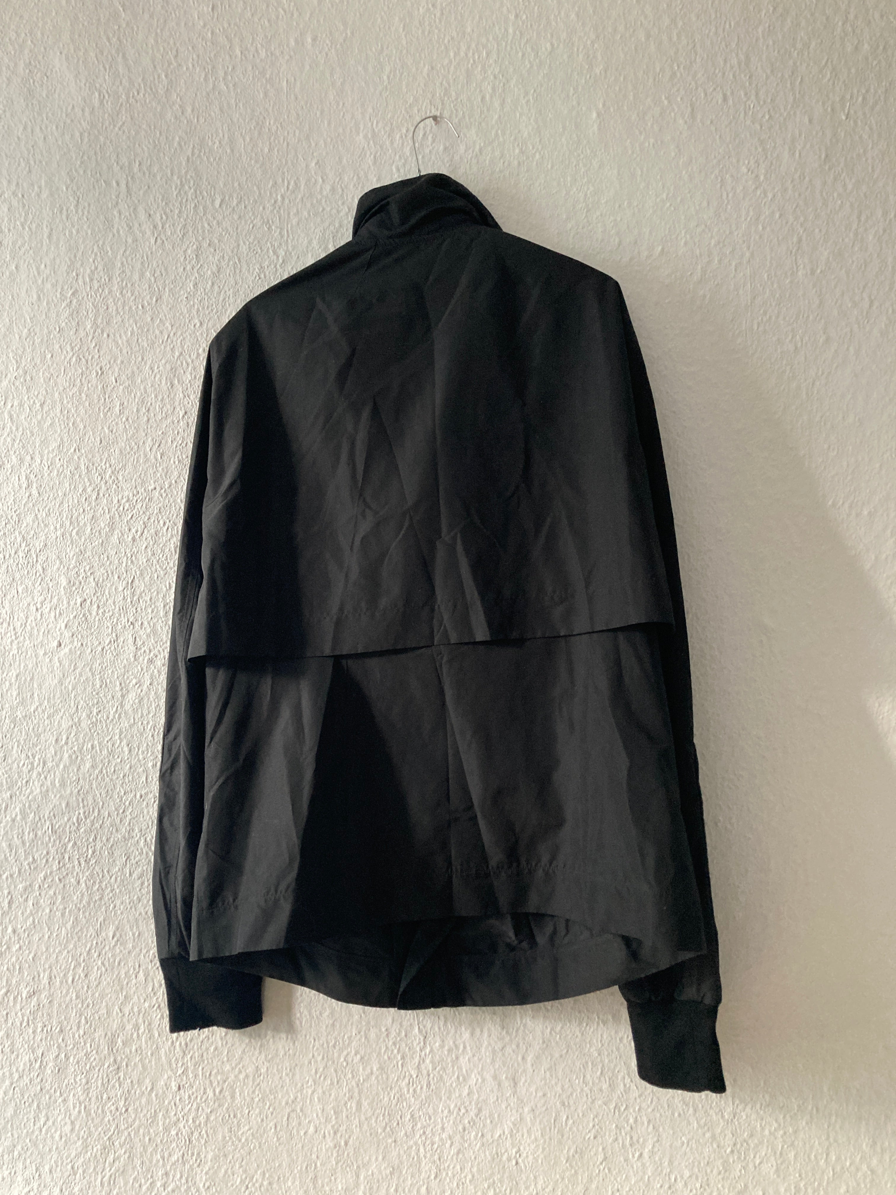 S/S 09 "STRUTTER" Layered Polyester Mollino Jacket w. Lamb Leather Patches