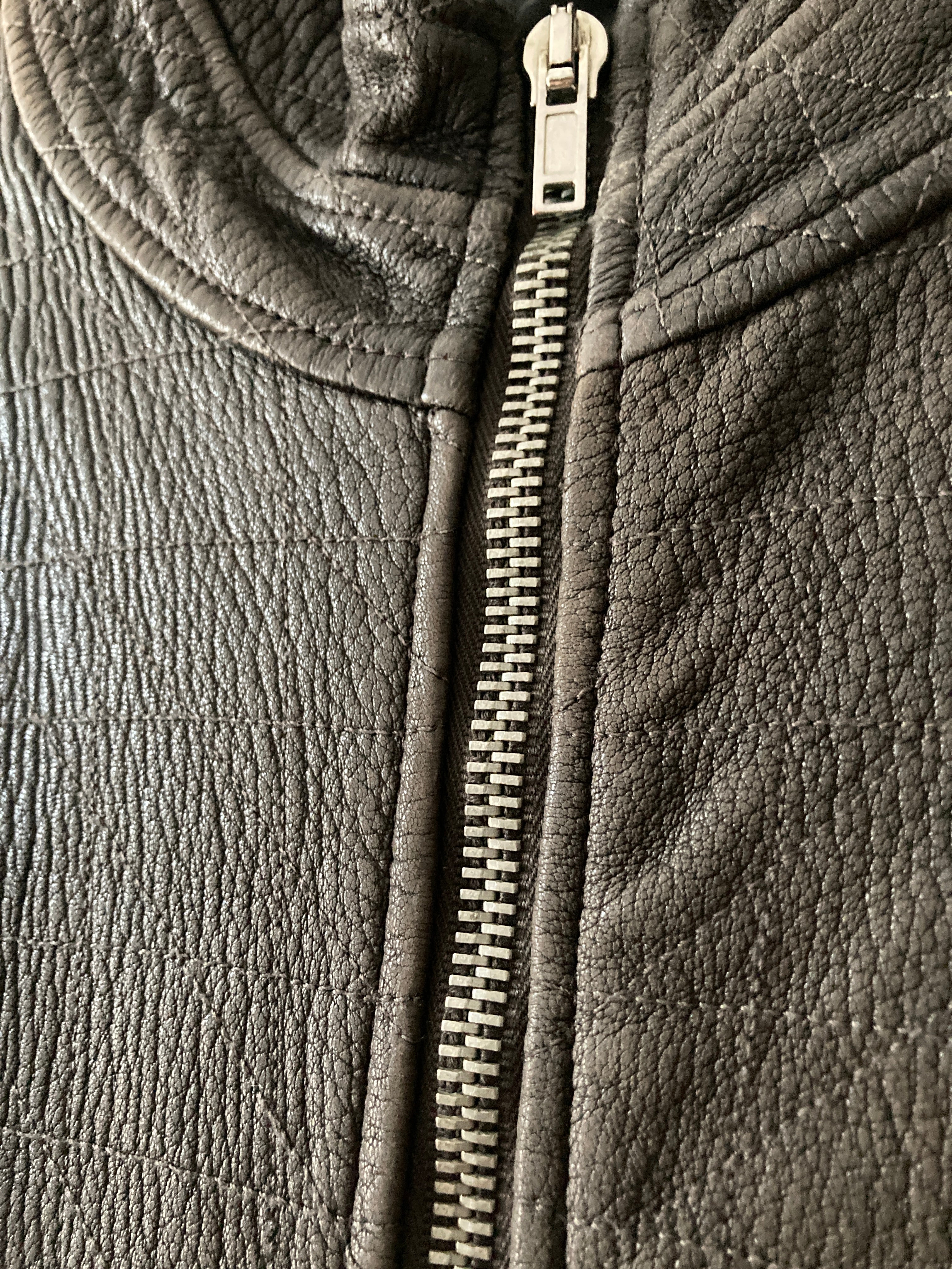 F/W 05 "MOOG" Heavy Lamb Leather Biker Jacket