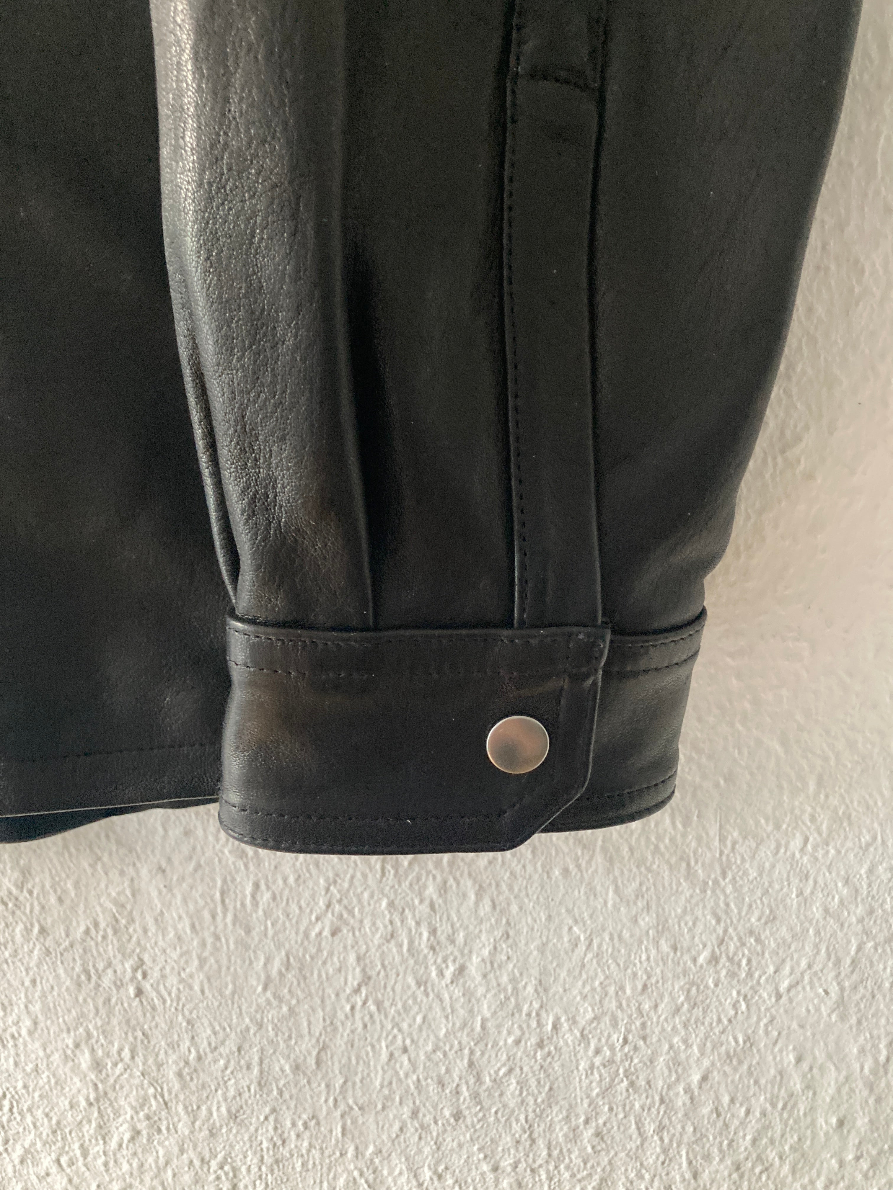 F/W 25 "CONCORDIANS" Lamb Leather Shirt Jacket Rick Owens IT54/L