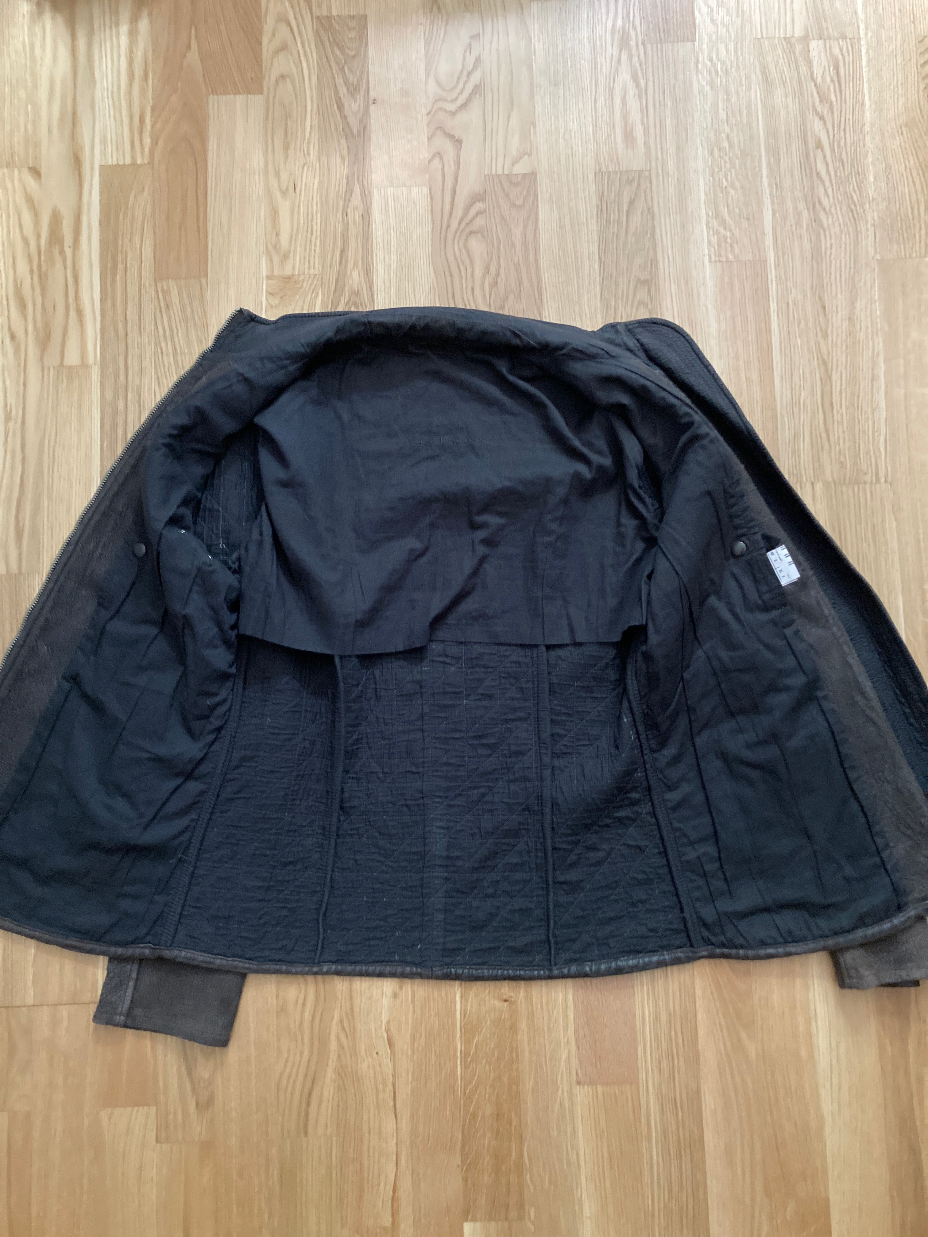 F/W 05 "MOOG" Heavy Lamb Leather Biker Jacket