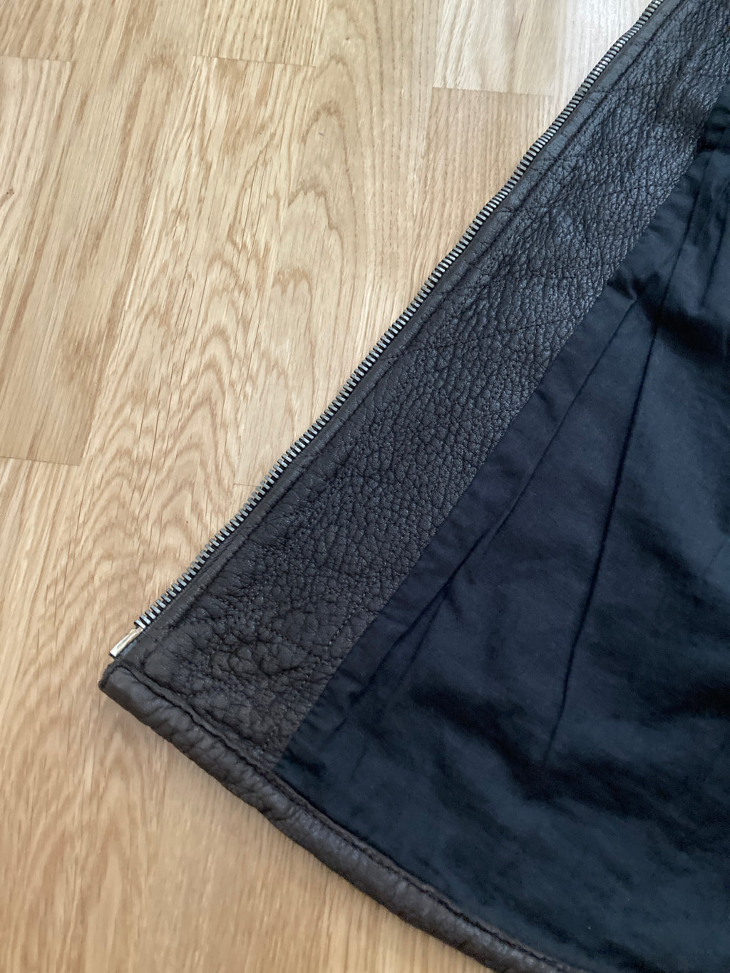 F/W 05 "MOOG" Heavy Lamb Leather Biker Jacket