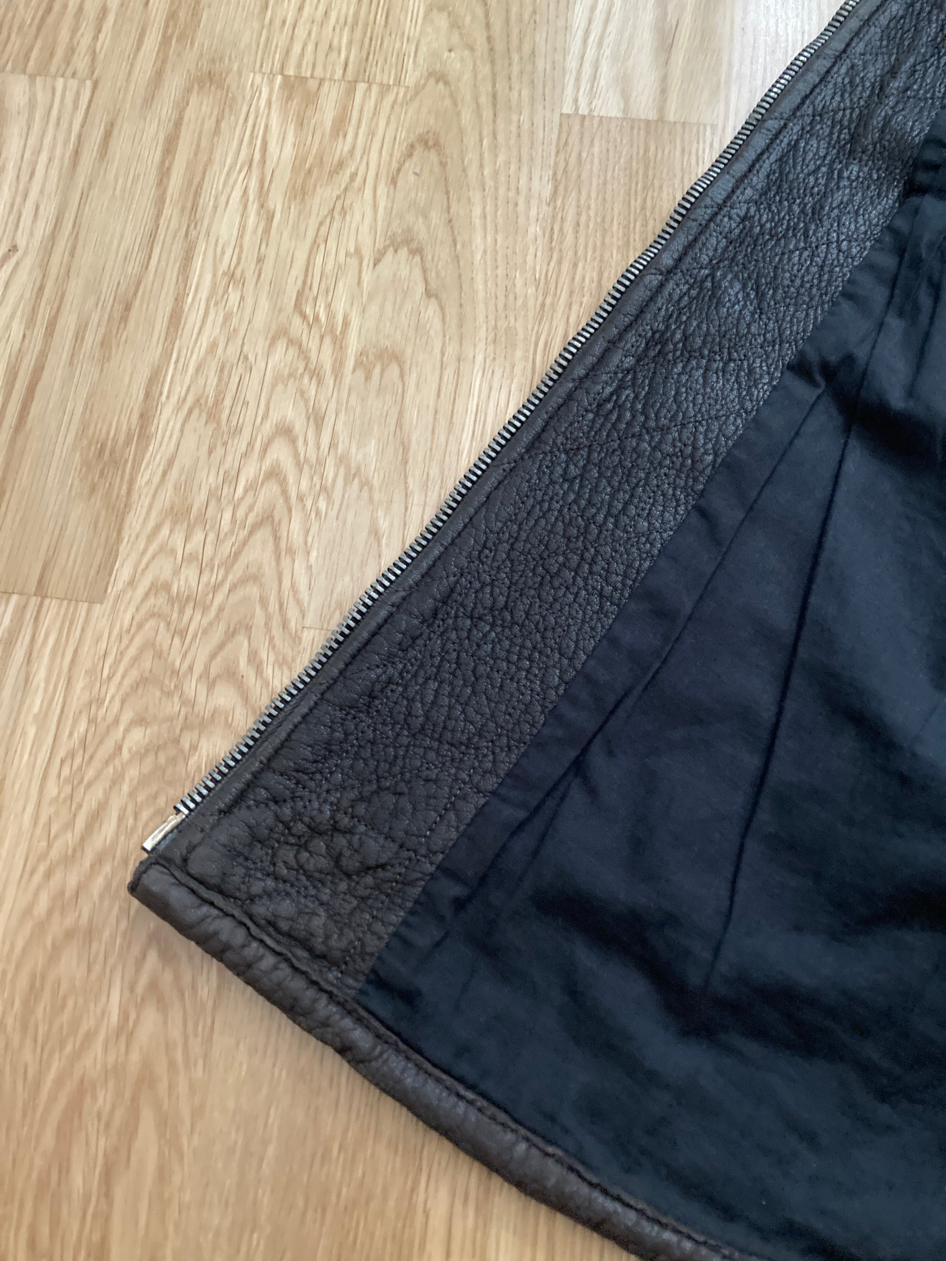 F/W 05 "MOOG" Heavy Lamb Leather Biker Jacket