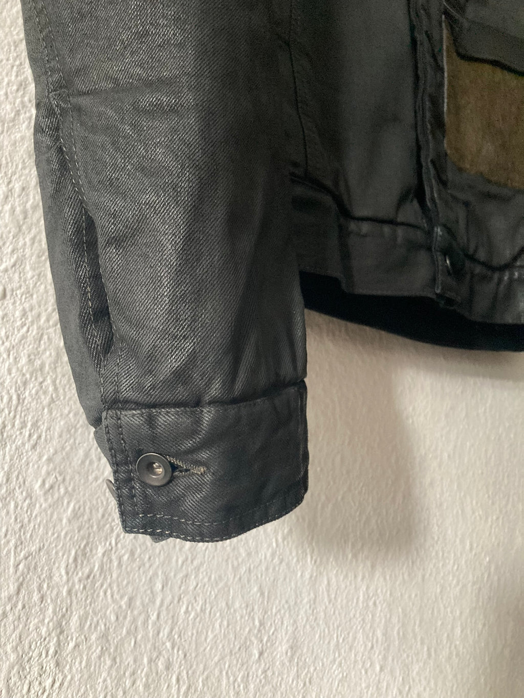 F/W 15 "SPHINX" Waxed Padded Slave Jacket Rick Owens