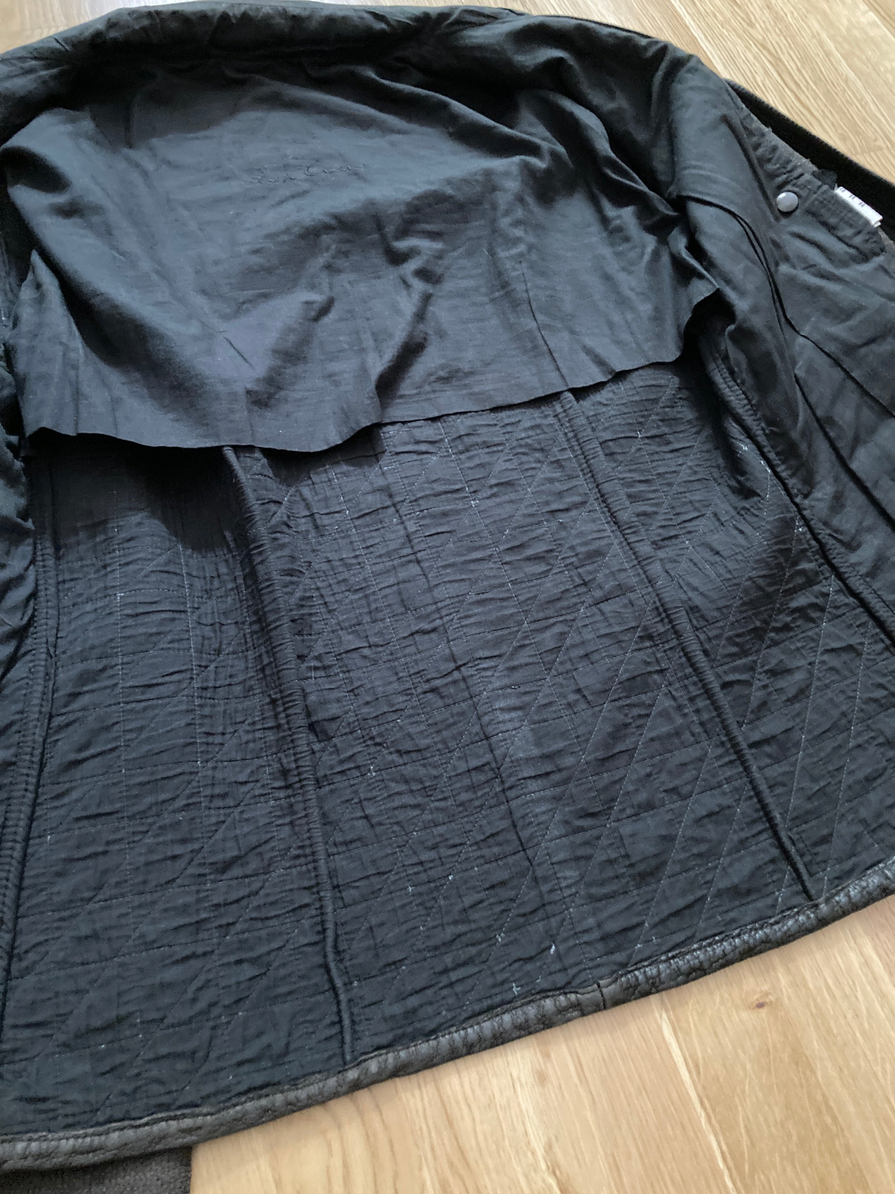 F/W 05 "MOOG" Heavy Lamb Leather Biker Jacket