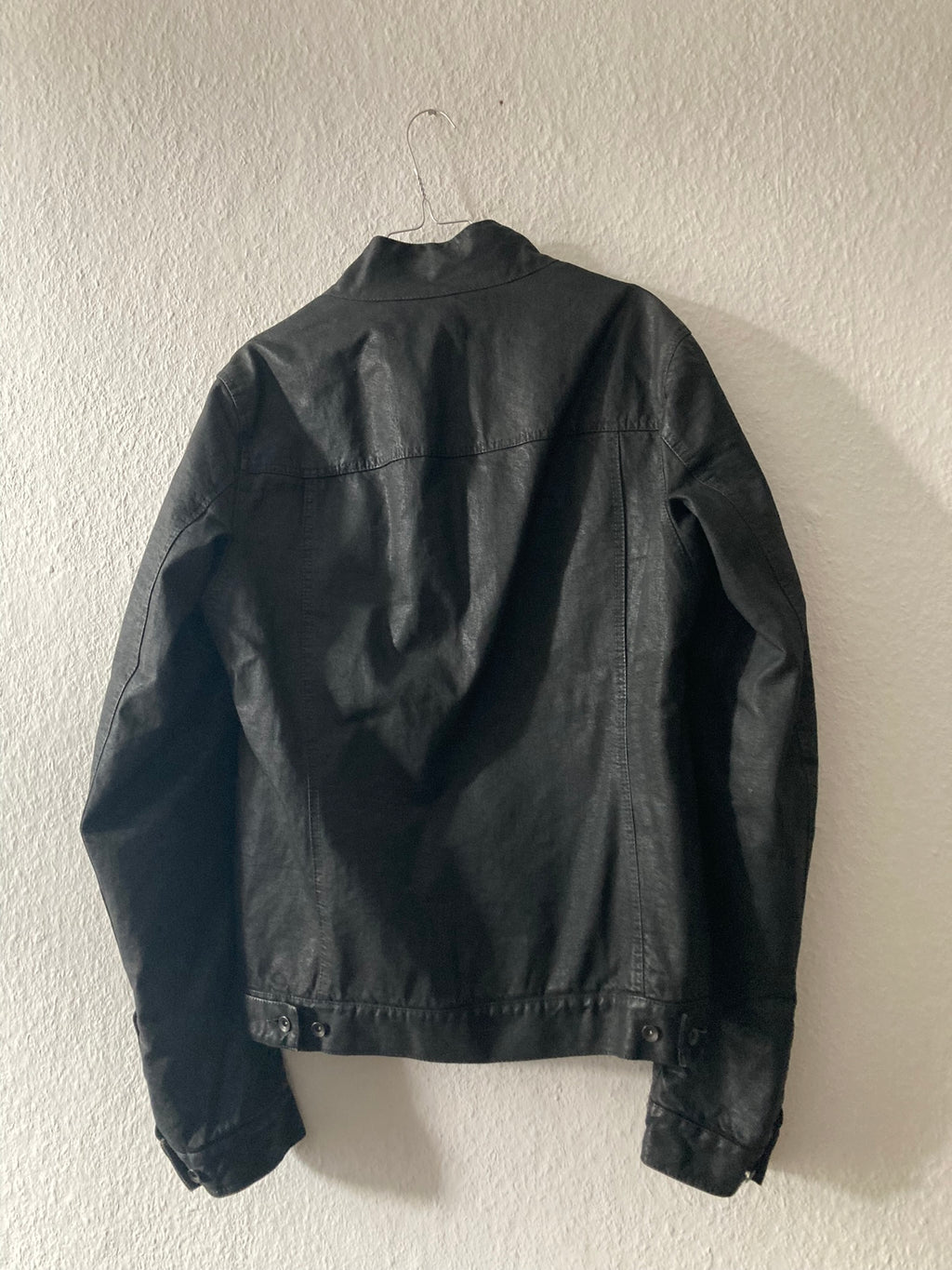 F/W 15 "SPHINX" Waxed Padded Slave Jacket Rick Owens