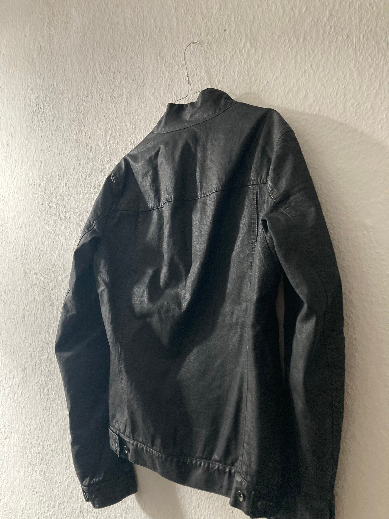 F/W 15 "SPHINX" Waxed Padded Slave Jacket Rick Owens