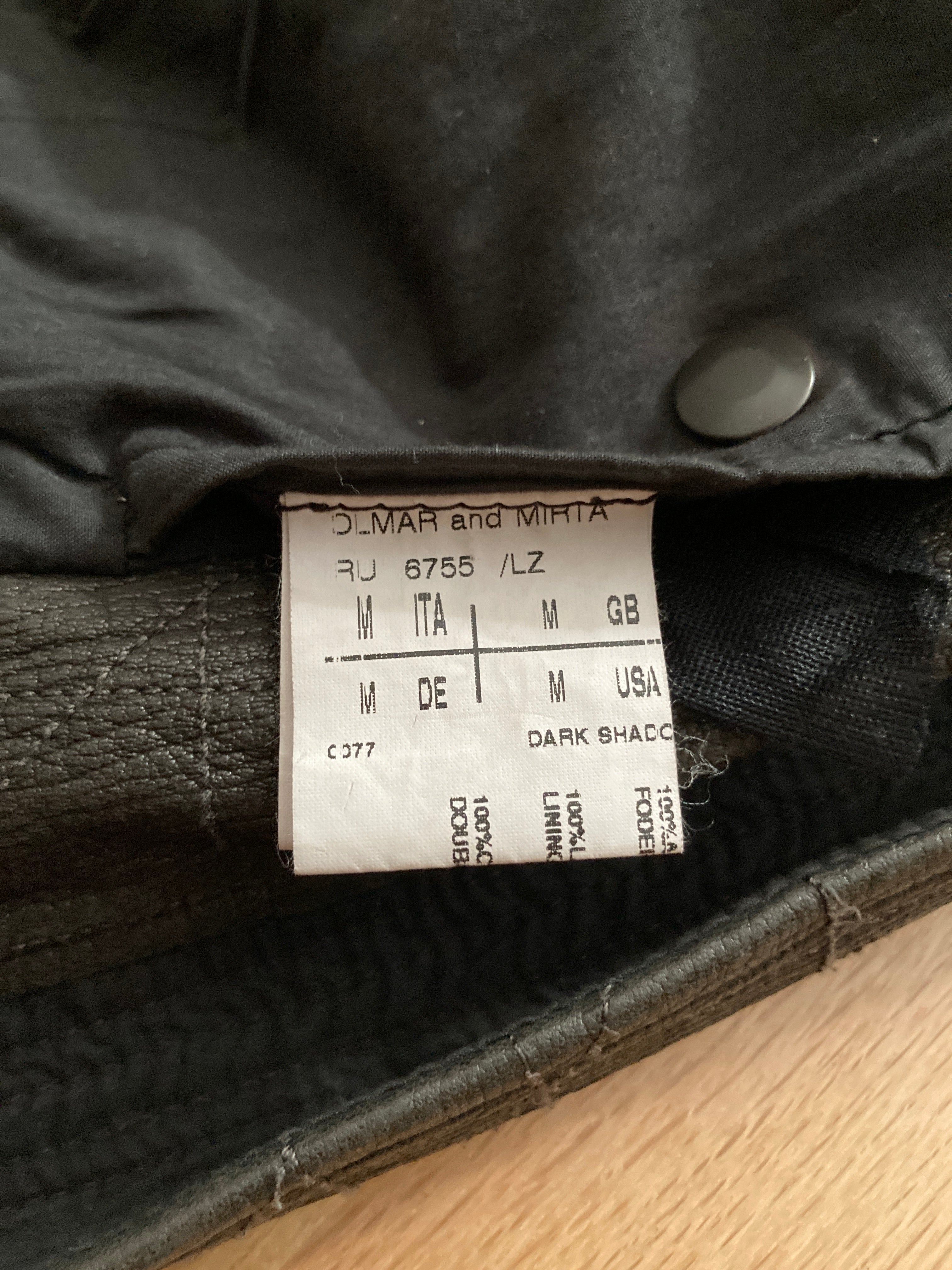 F/W 05 "MOOG" Heavy Lamb Leather Biker Jacket