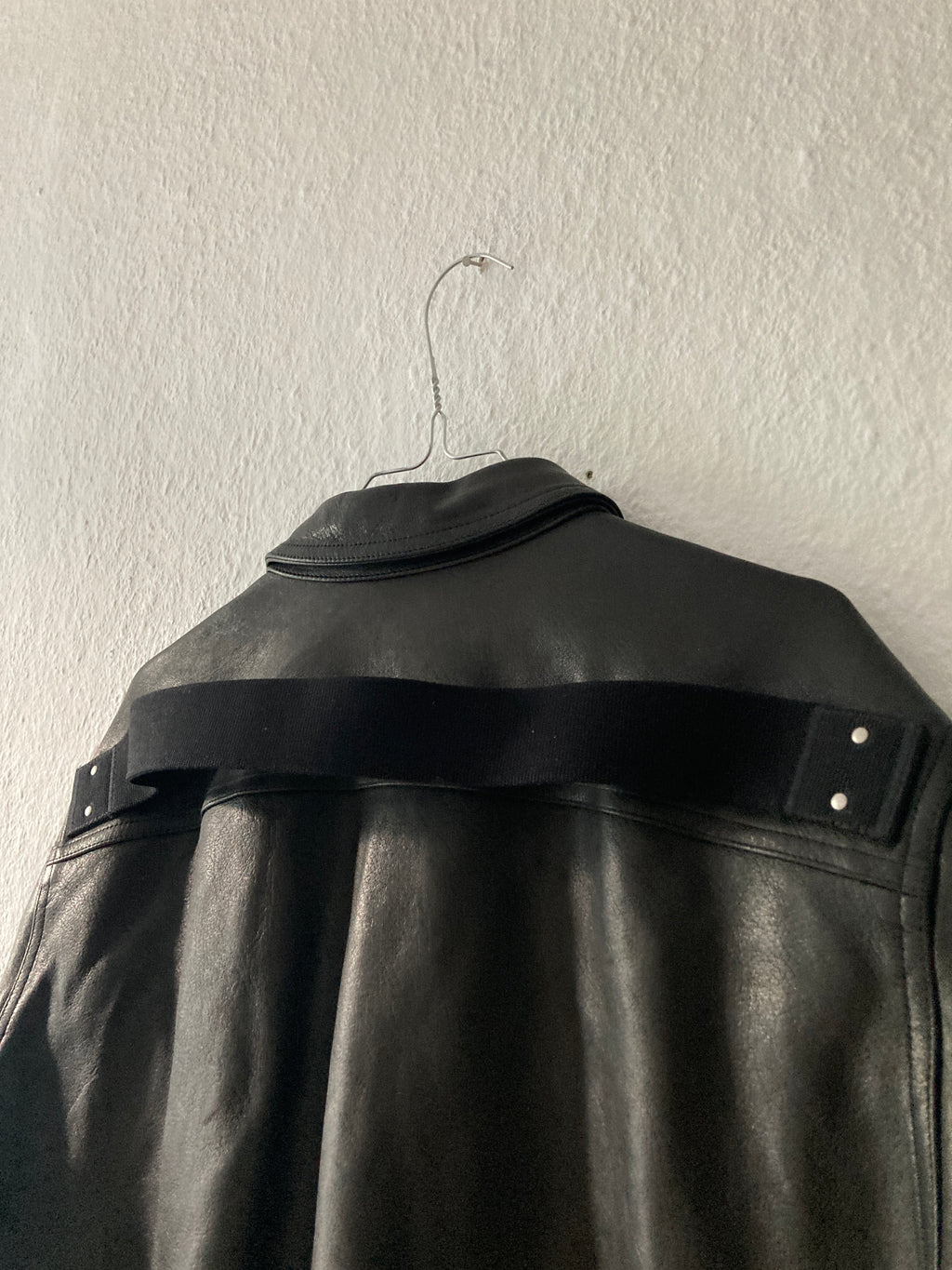 F/W 25 "CONCORDIANS" Lamb Leather Shirt Jacket Rick Owens IT54/L