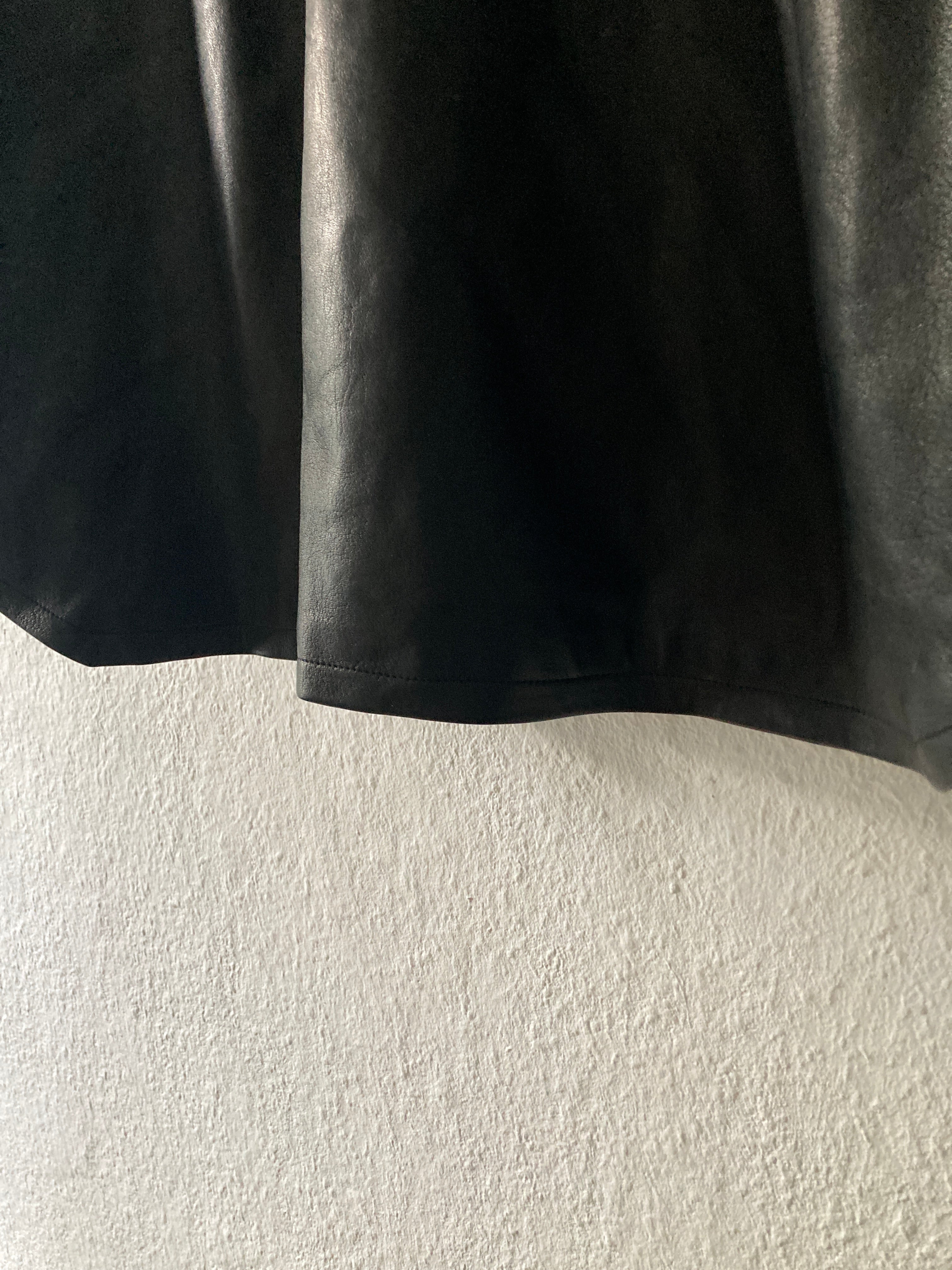 F/W 25 "CONCORDIANS" Lamb Leather Shirt Jacket Rick Owens IT54/L