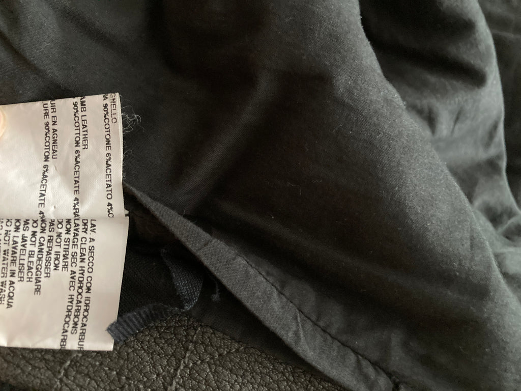 F/W 05 "MOOG" Heavy Lamb Leather Biker Jacket